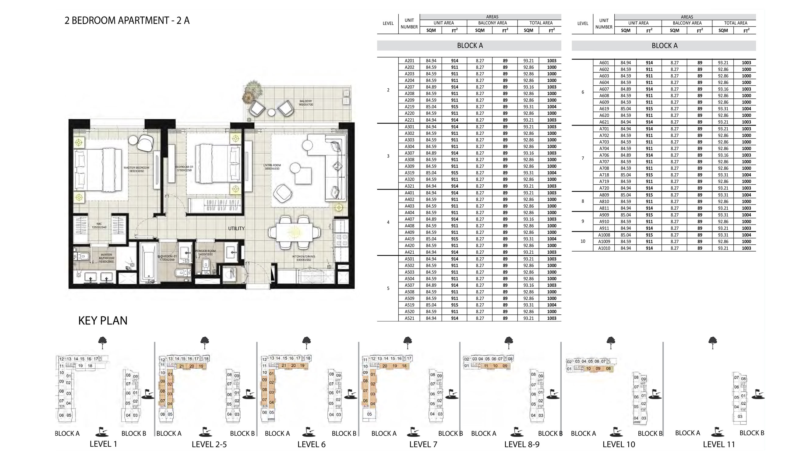 Azizi Aura floor plan 5