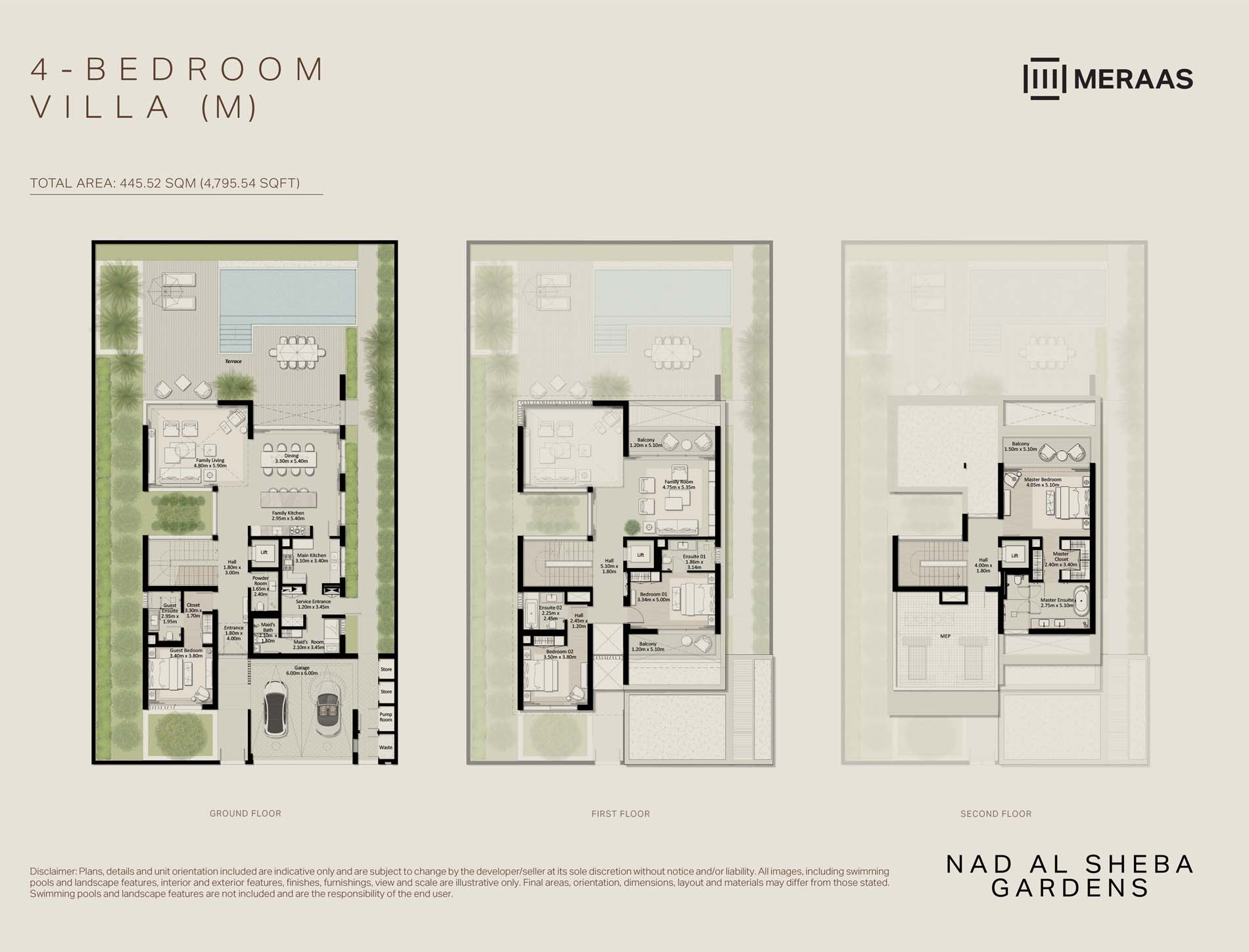 Nad Al Sheba Gardens Phase 10 floor plan 2