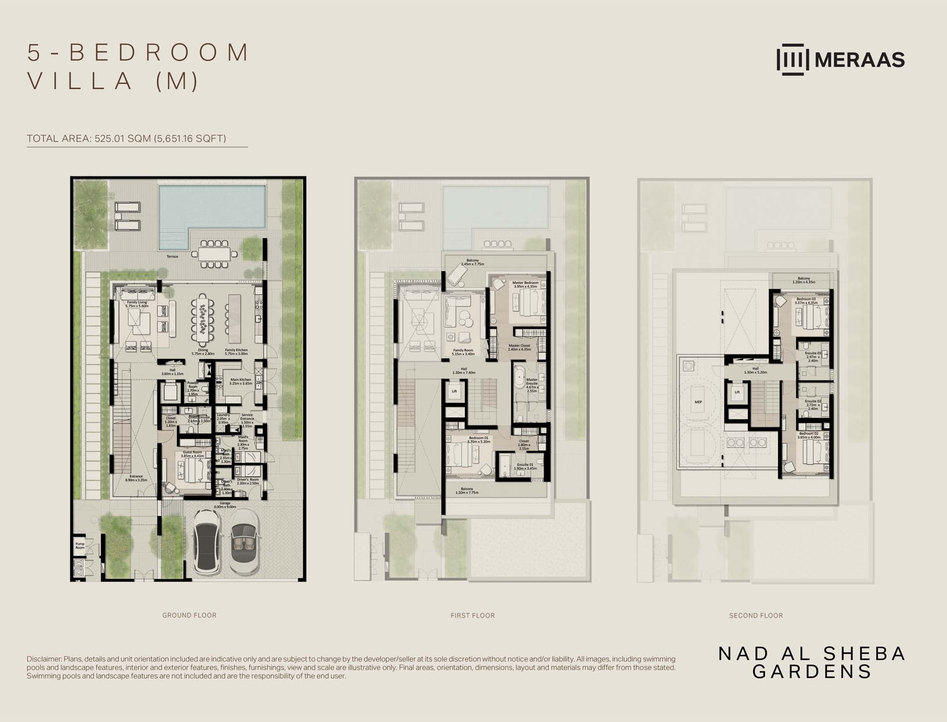 Nad Al Sheba Gardens Phase 10 floor plan 3