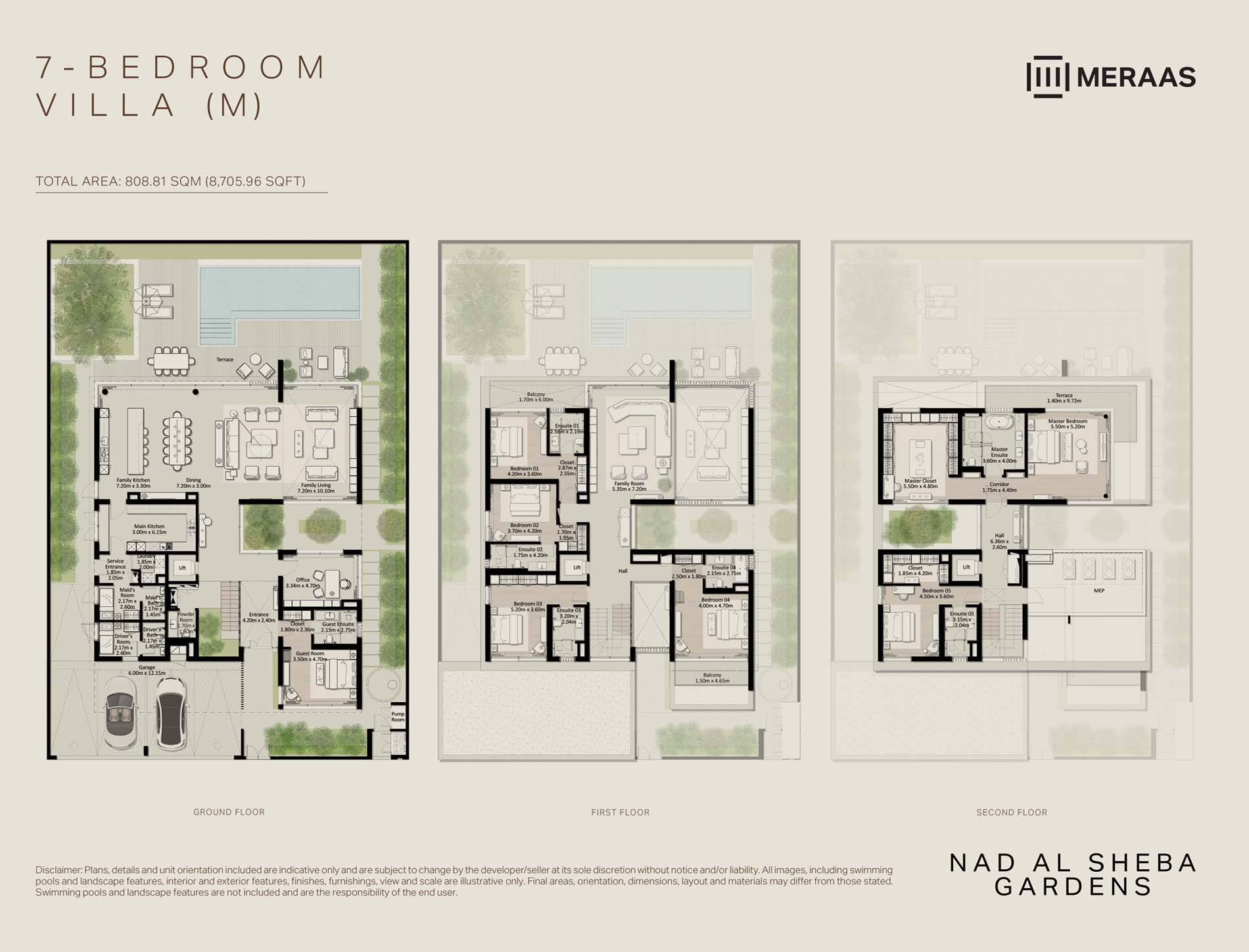 Nad Al Sheba Gardens Phase 10 floor plan 5