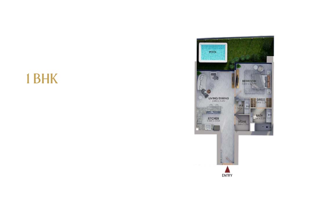 Marquis Vista at DLRC floor plan 2