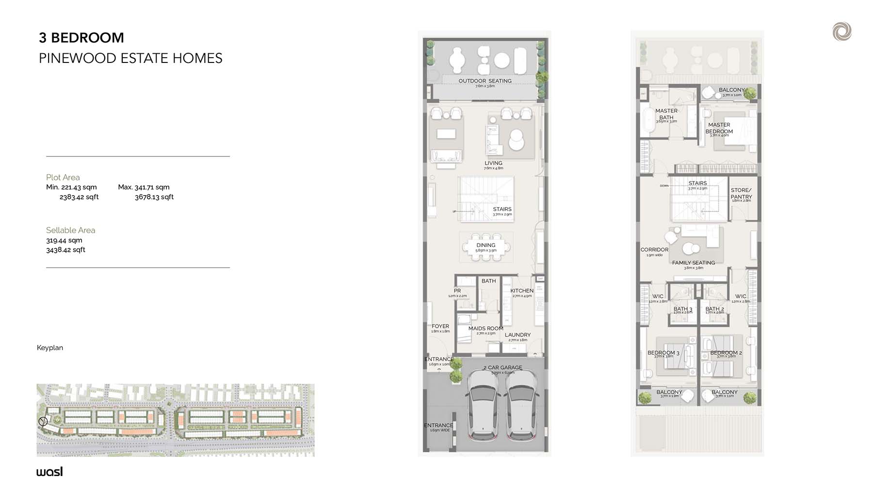 Wasl Pinewood Estate Homes floor plan 2