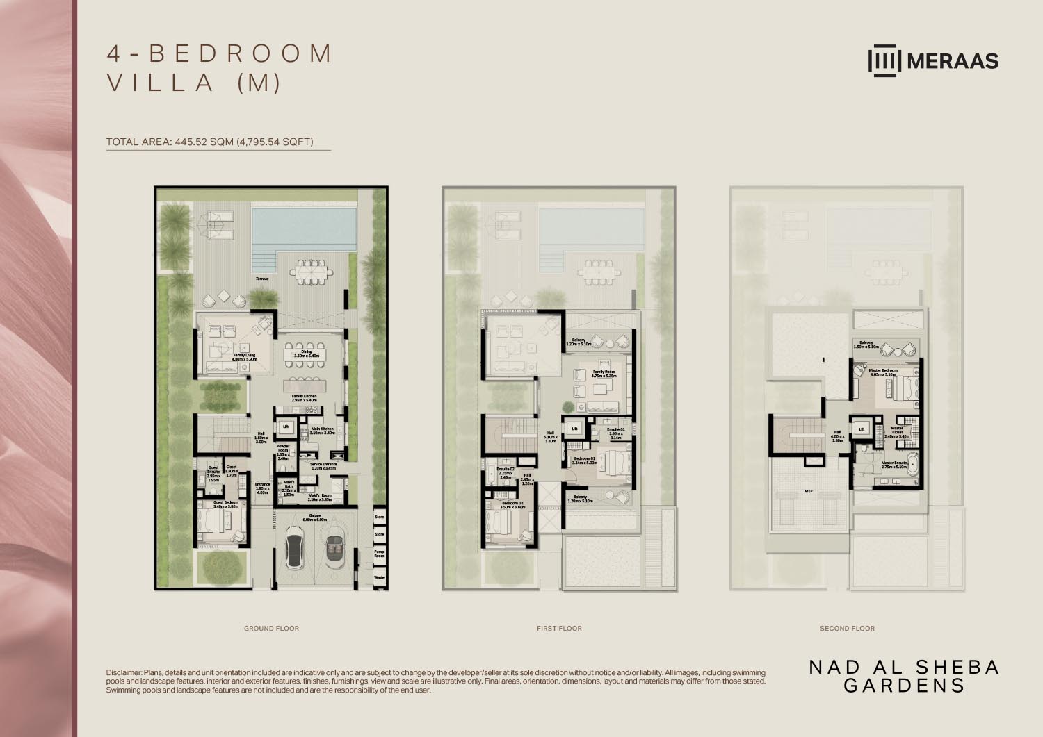 Nad Al Sheba Gardens Phase 8 and 9 floor plan 2