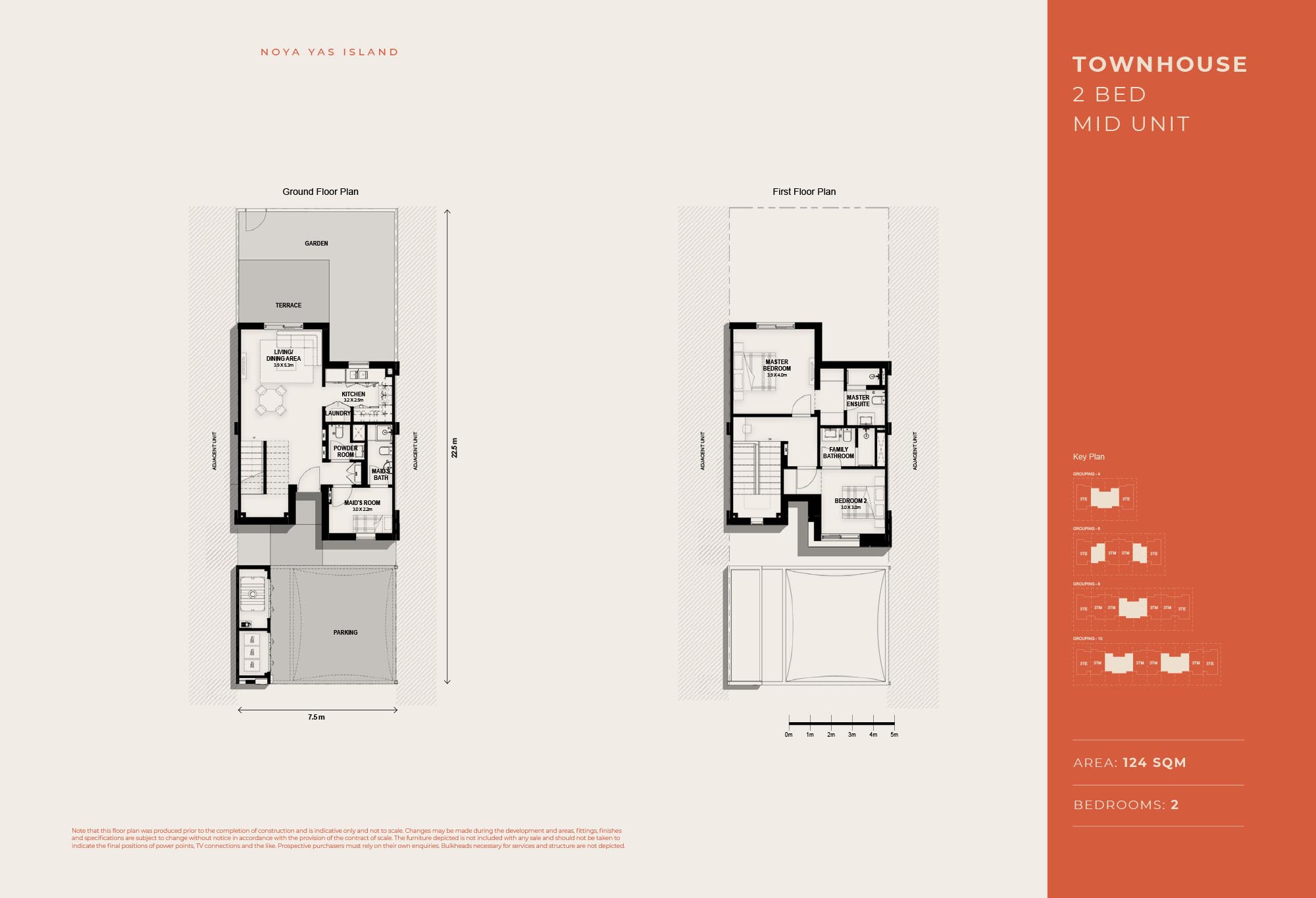 Noya at Yas Island floor plan 1