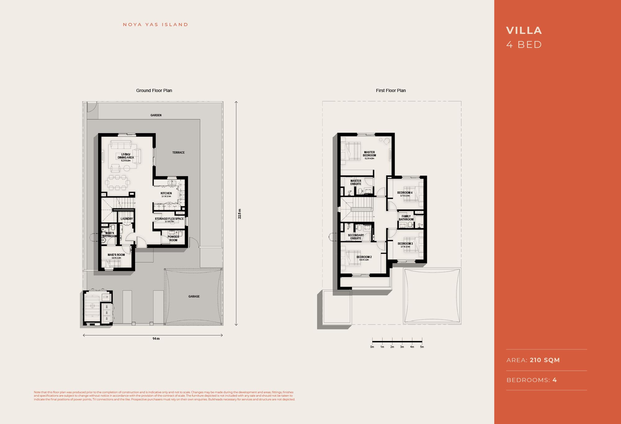 Noya at Yas Island floor plan 3