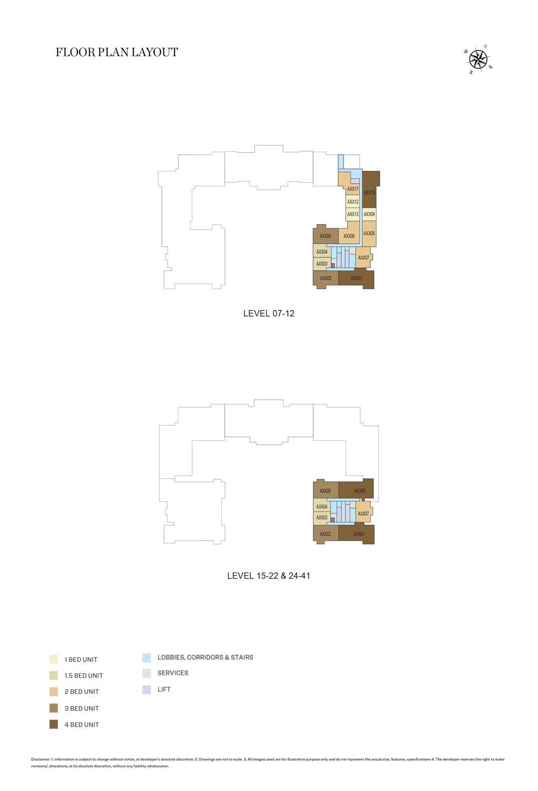 Crest Grande Tower A floor plan 2