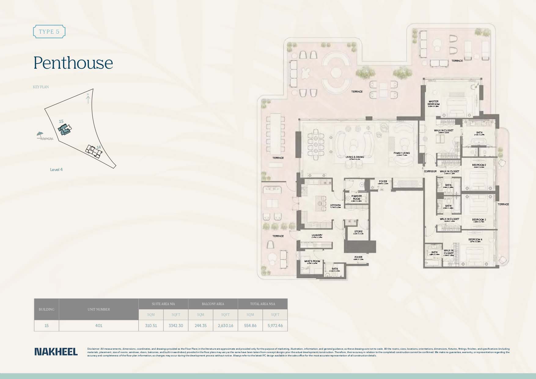 Bay Grove Residences 4 at Dubai Islands floor plan 5
