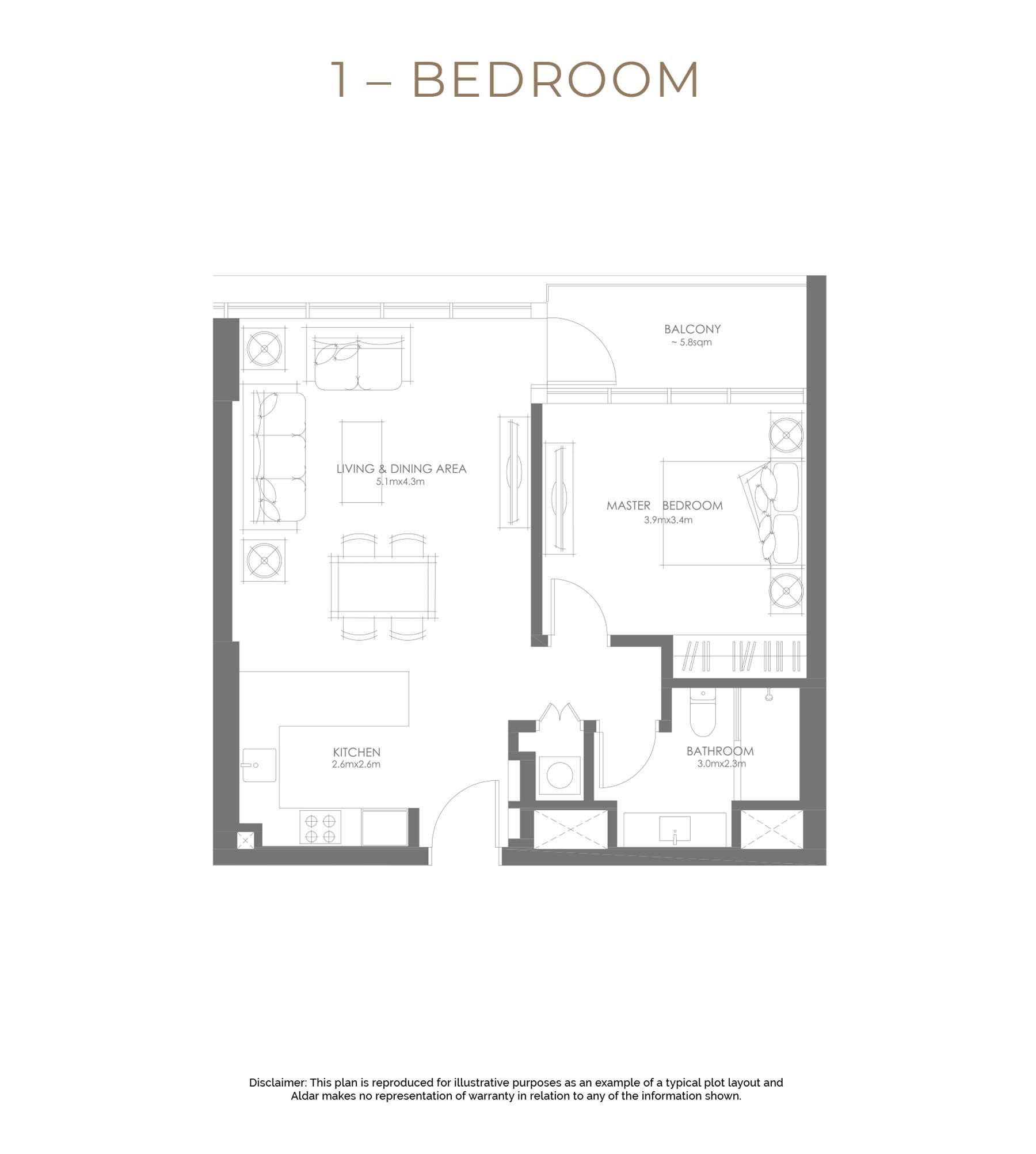 Grove Gallery Views at Saadiyat Island floor plan 2