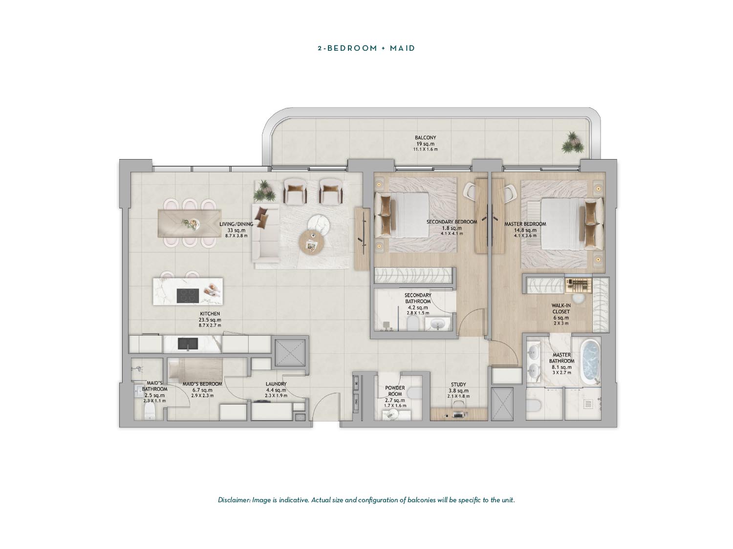 Fahid Beach Residences floor plan 3