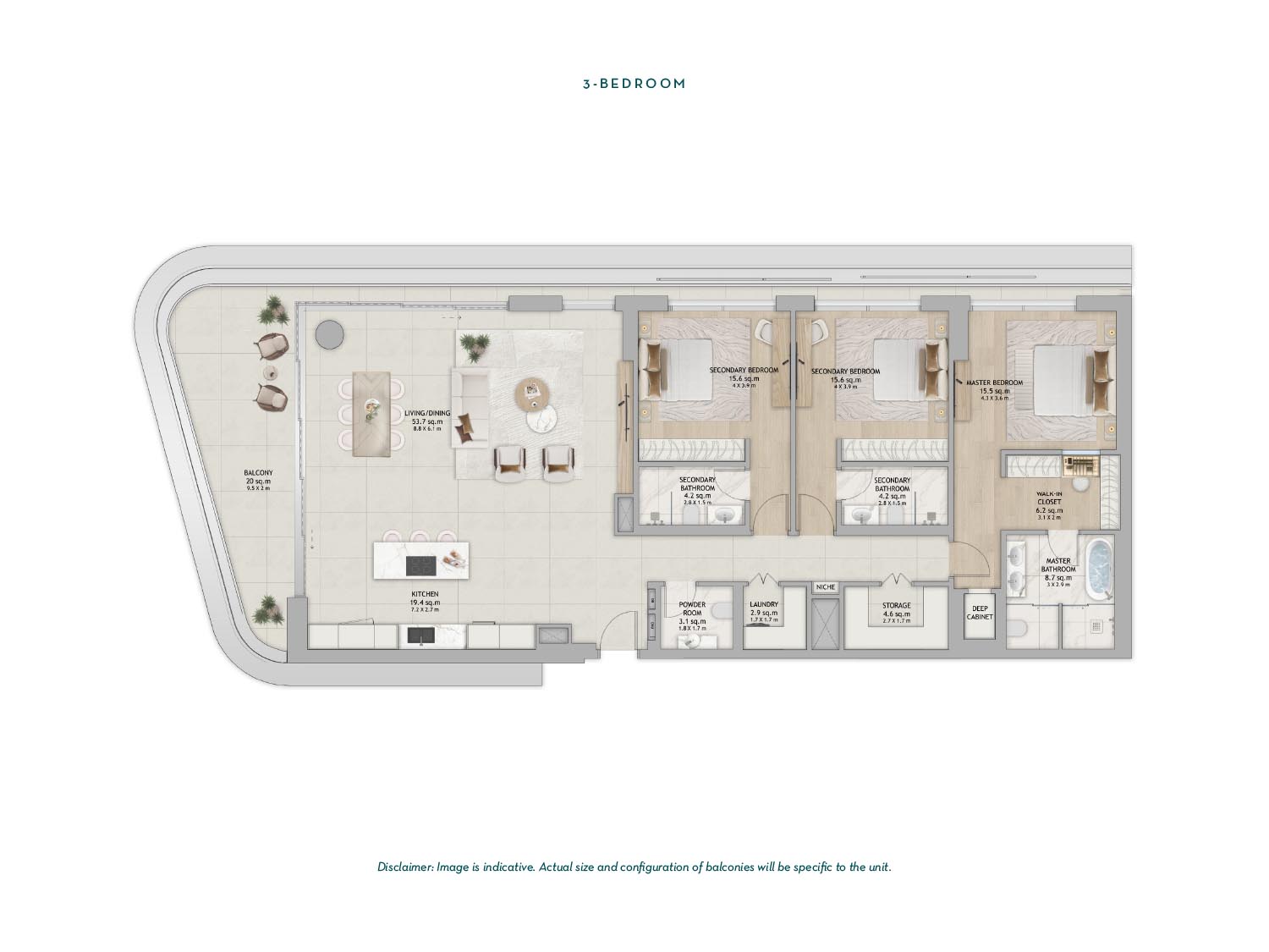 Fahid Beach Residences floor plan 6