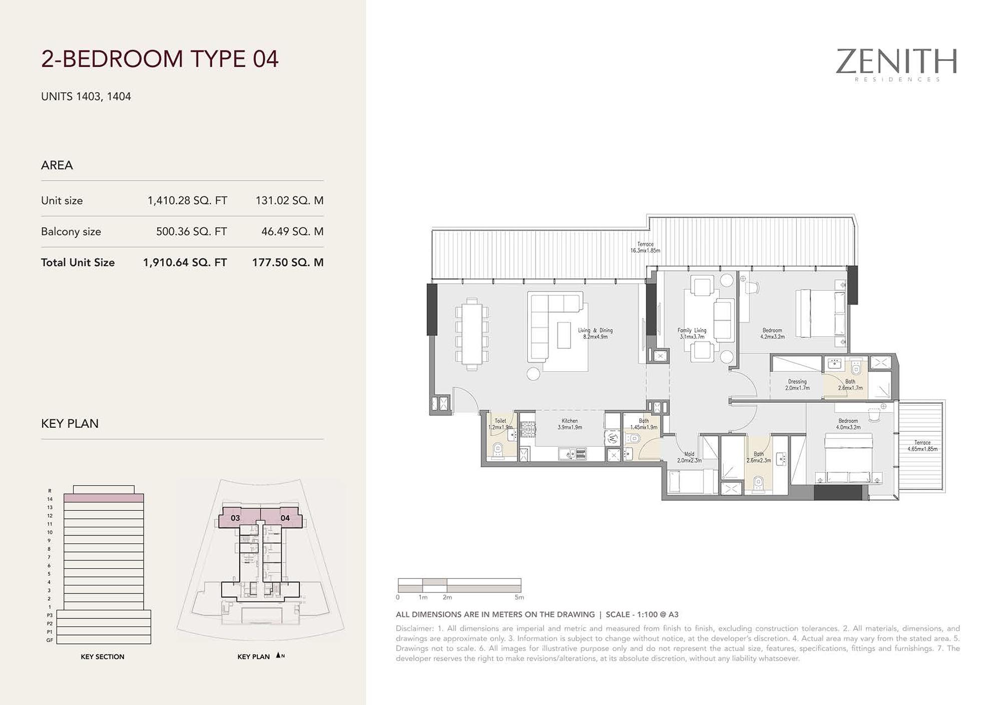 Zenith Residences floor plan 4
