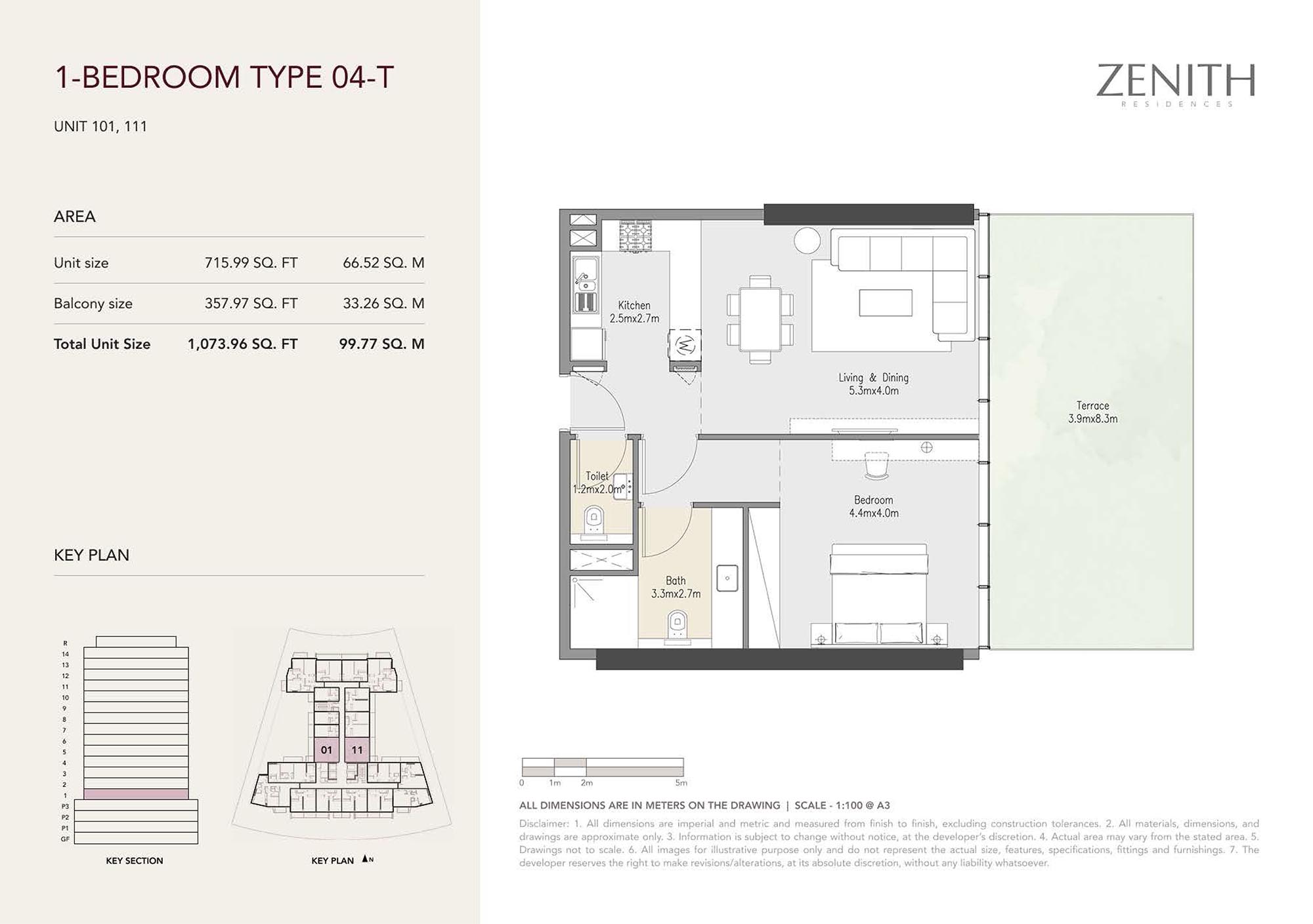 Zenith Residences floor plan 2