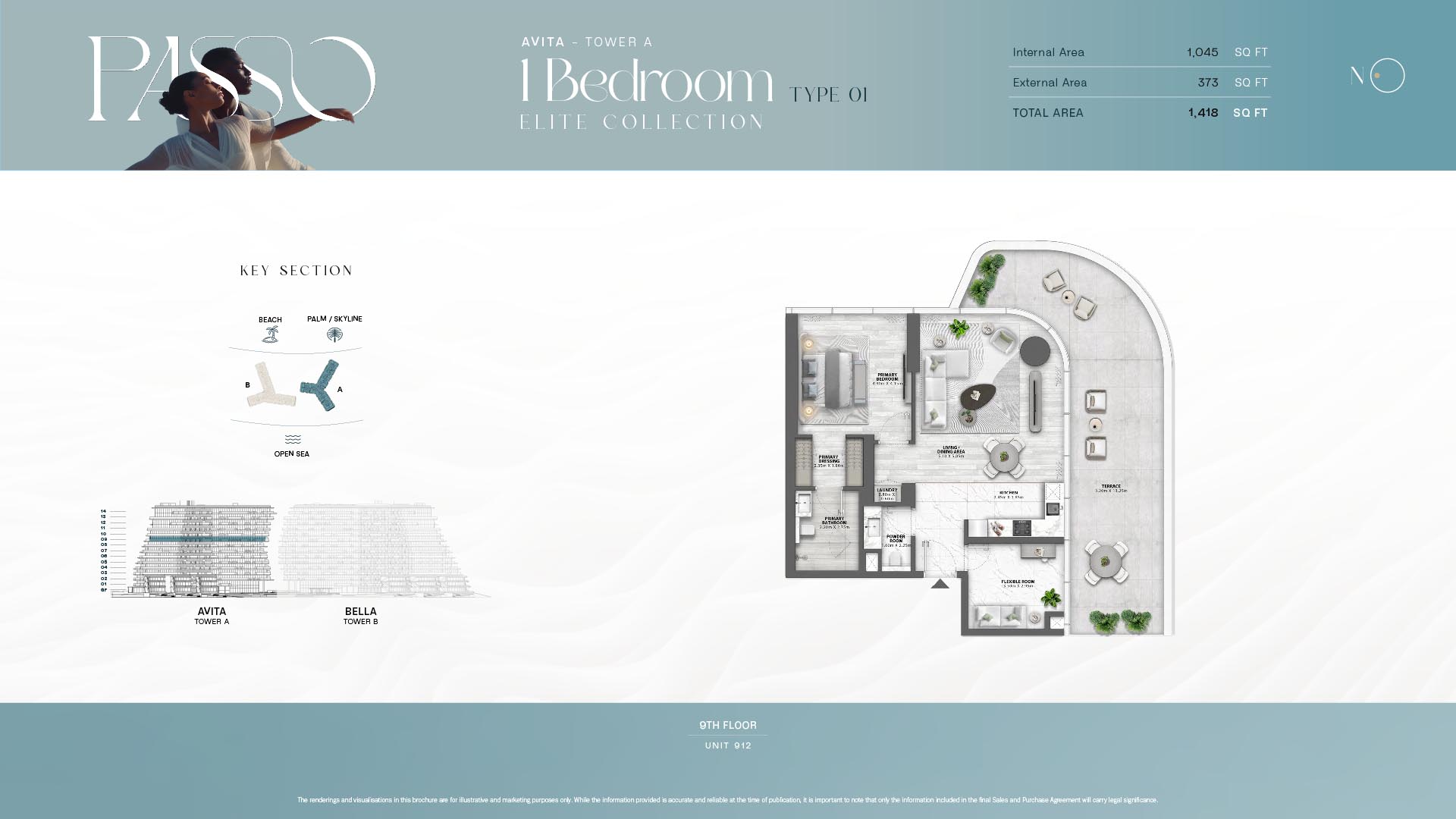 Passo by Beyond floor plan 1