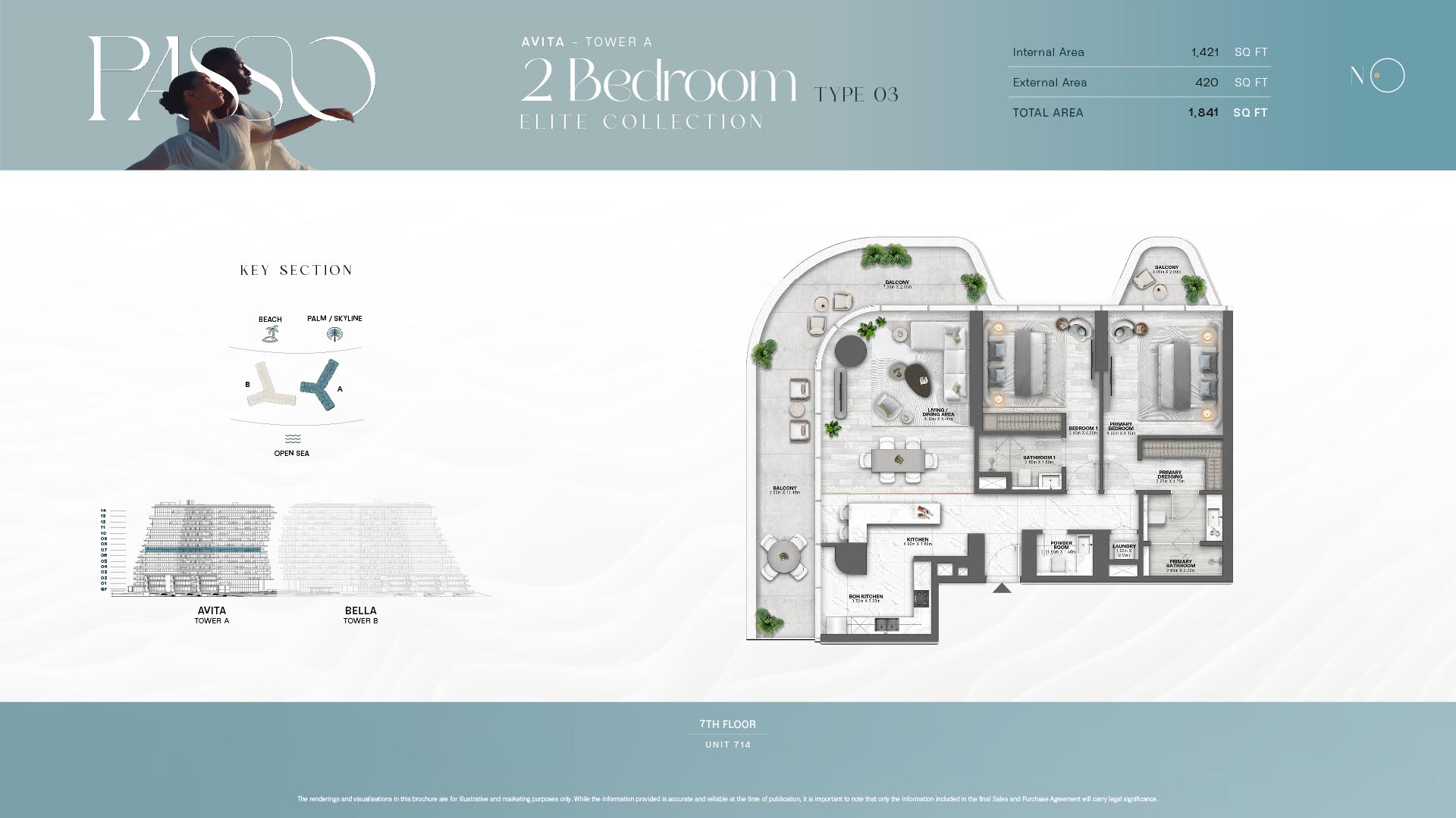 Passo by Beyond floor plan 2