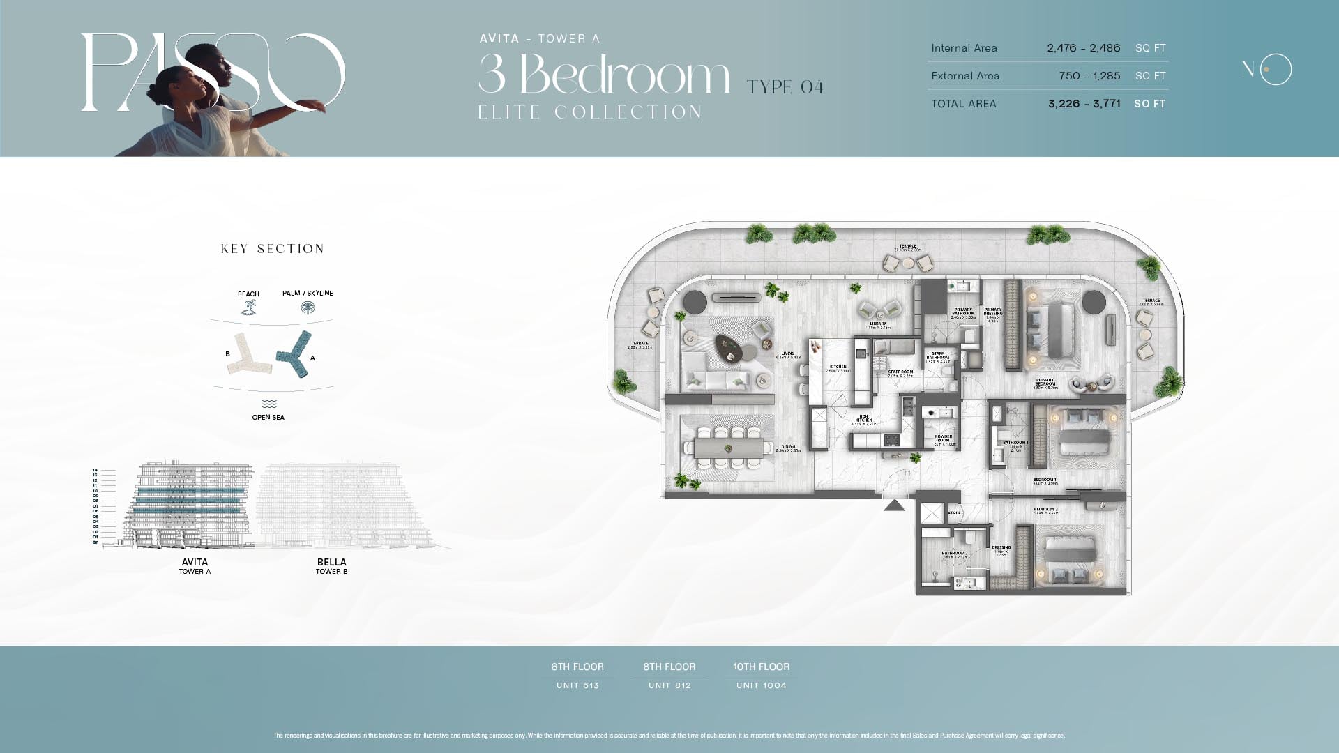 Passo by Beyond floor plan 3