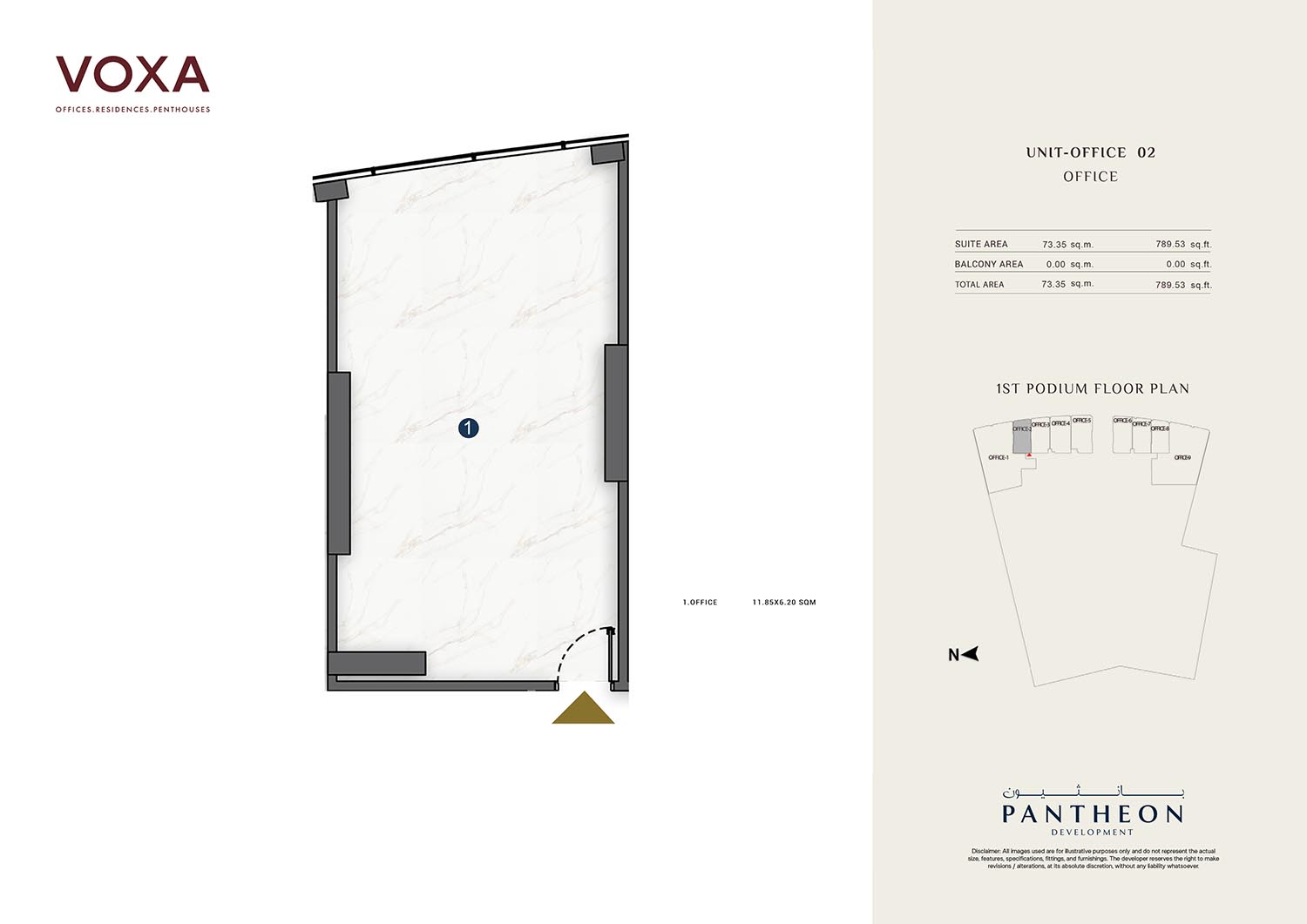 Pantheon Voxa JVT floor plan 8
