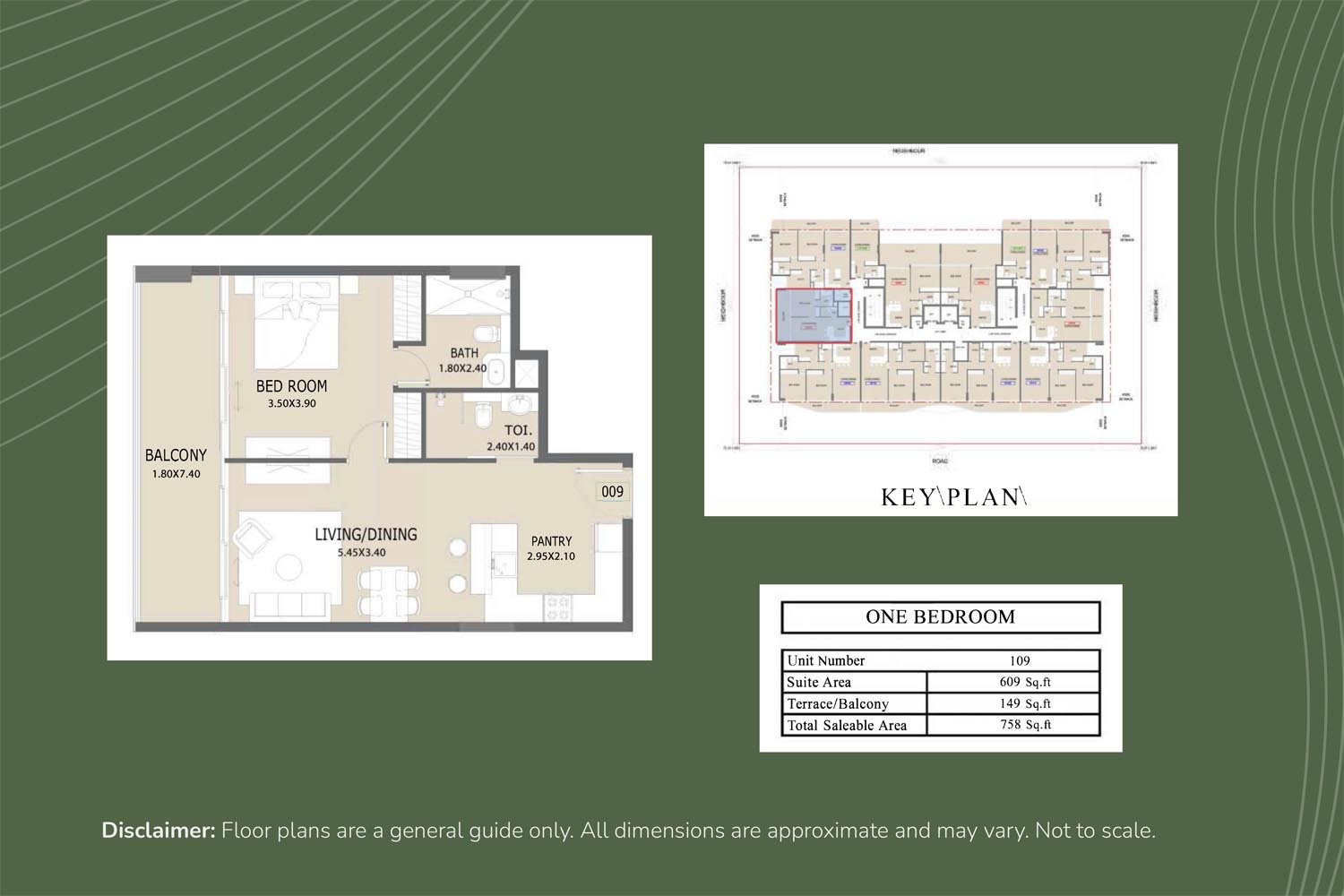 Aero 1 at Dubai South floor plan 2