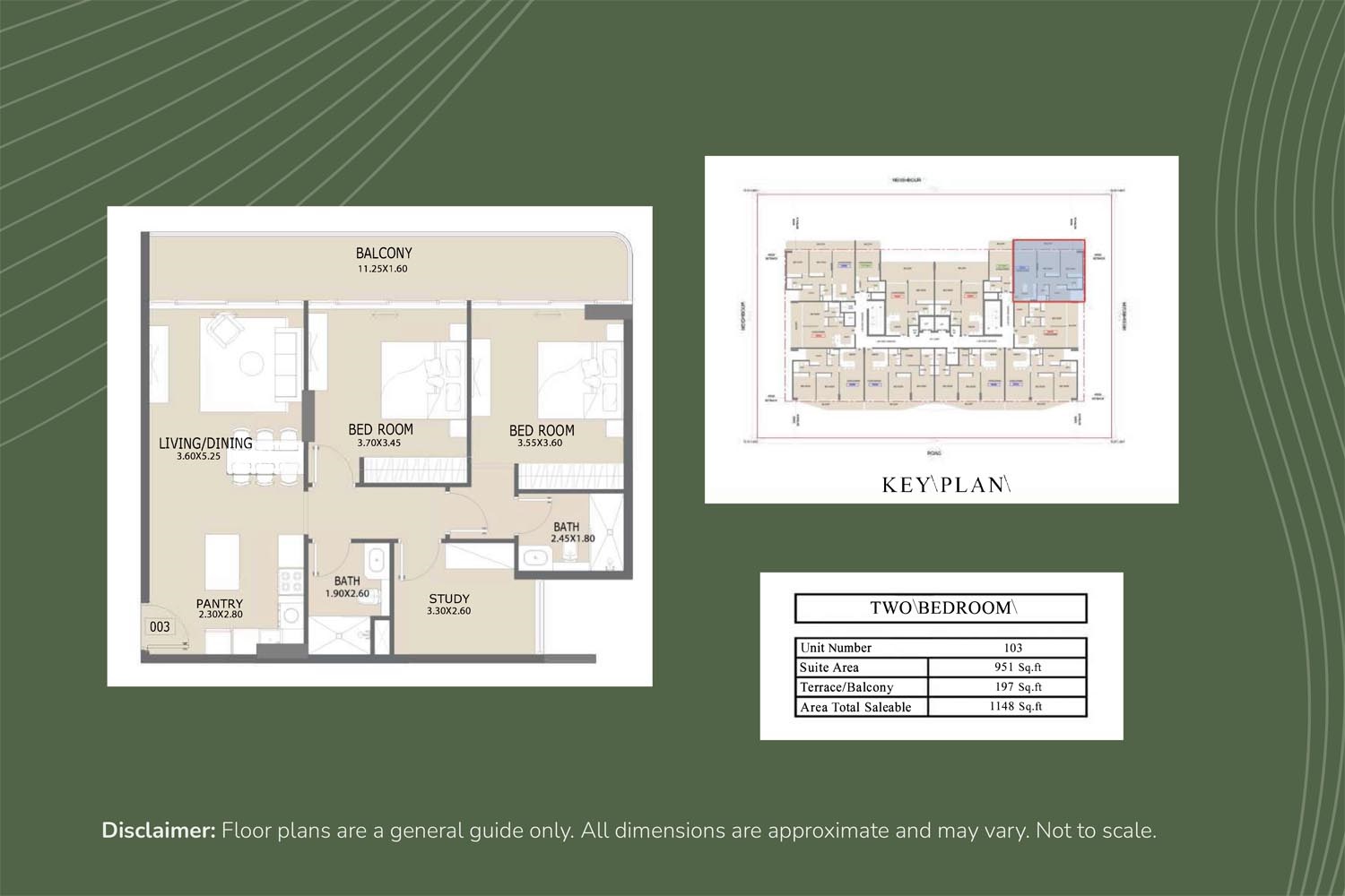 Aero 1 at Dubai South floor plan 3