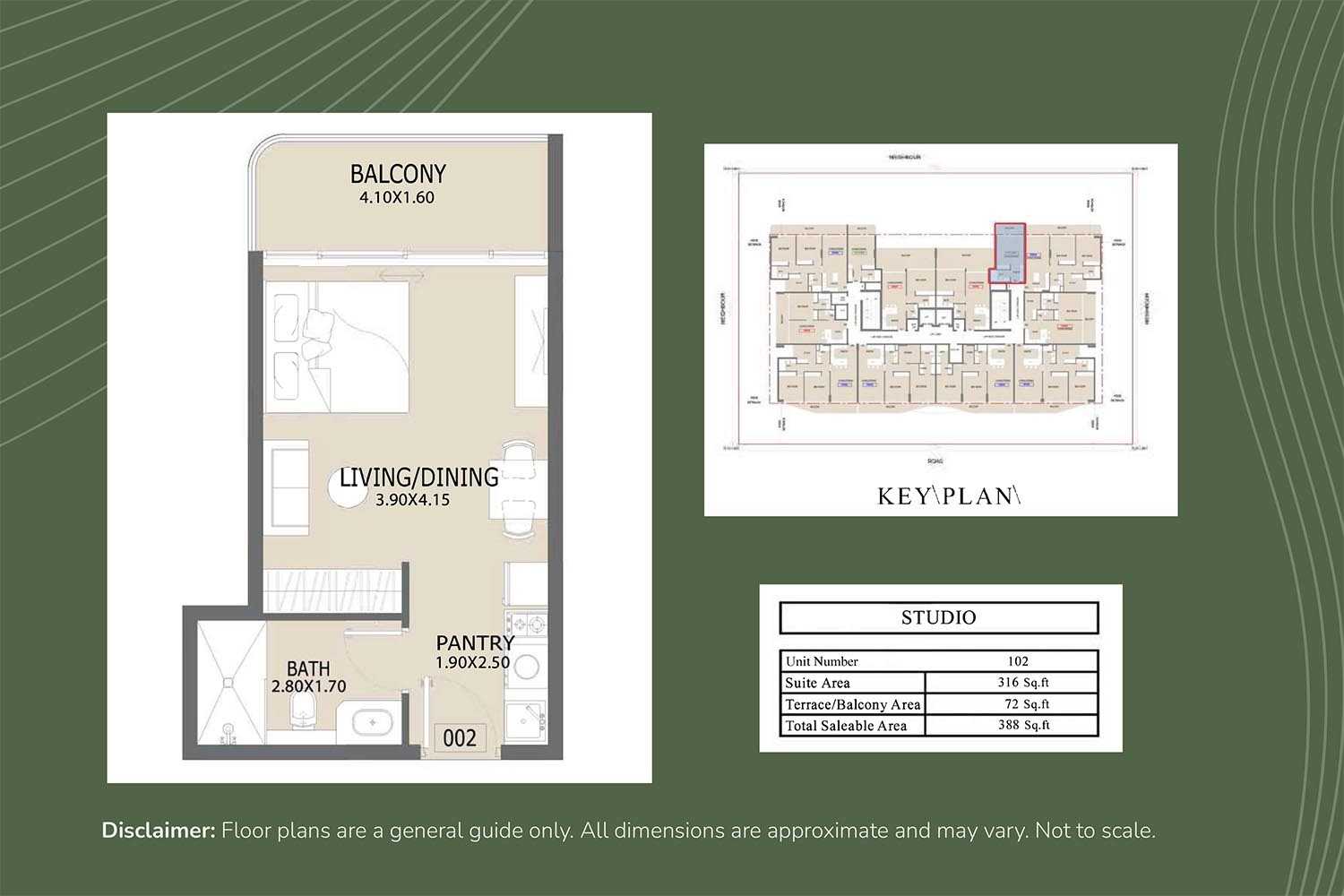 Aero 1 at Dubai South floor plan 1