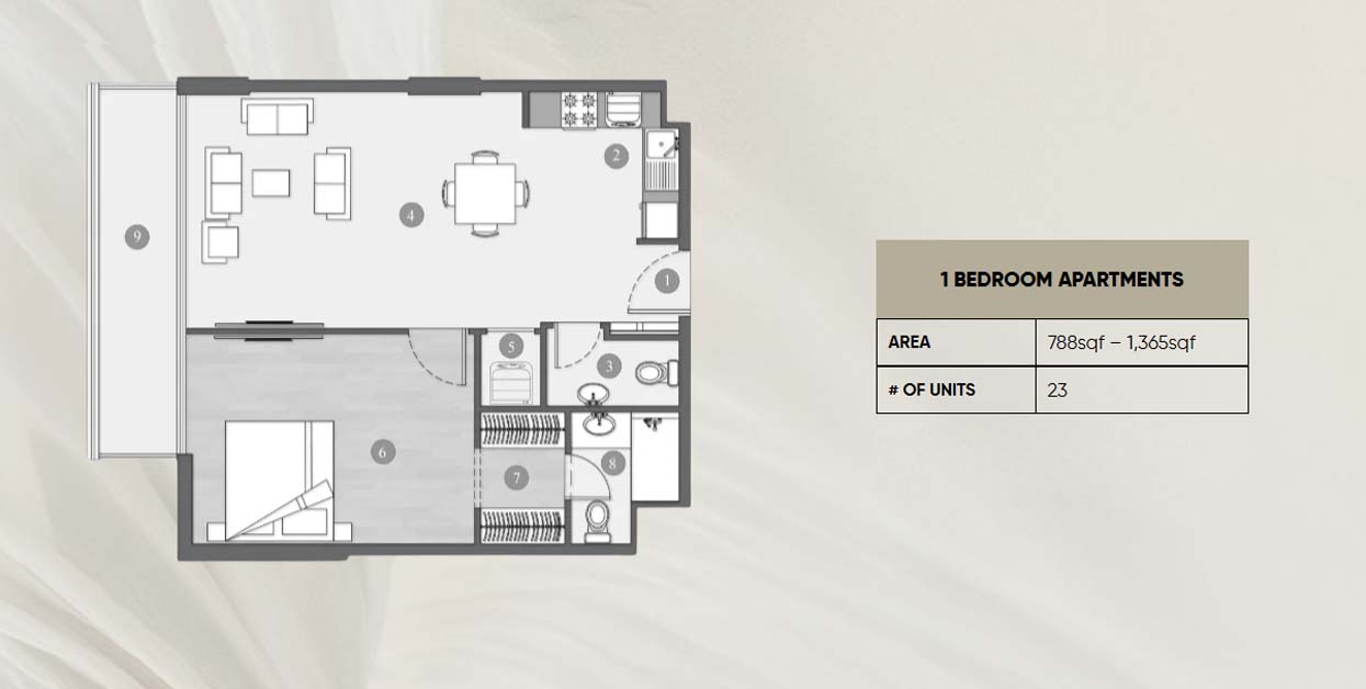 Elevia Residences floor plan 2