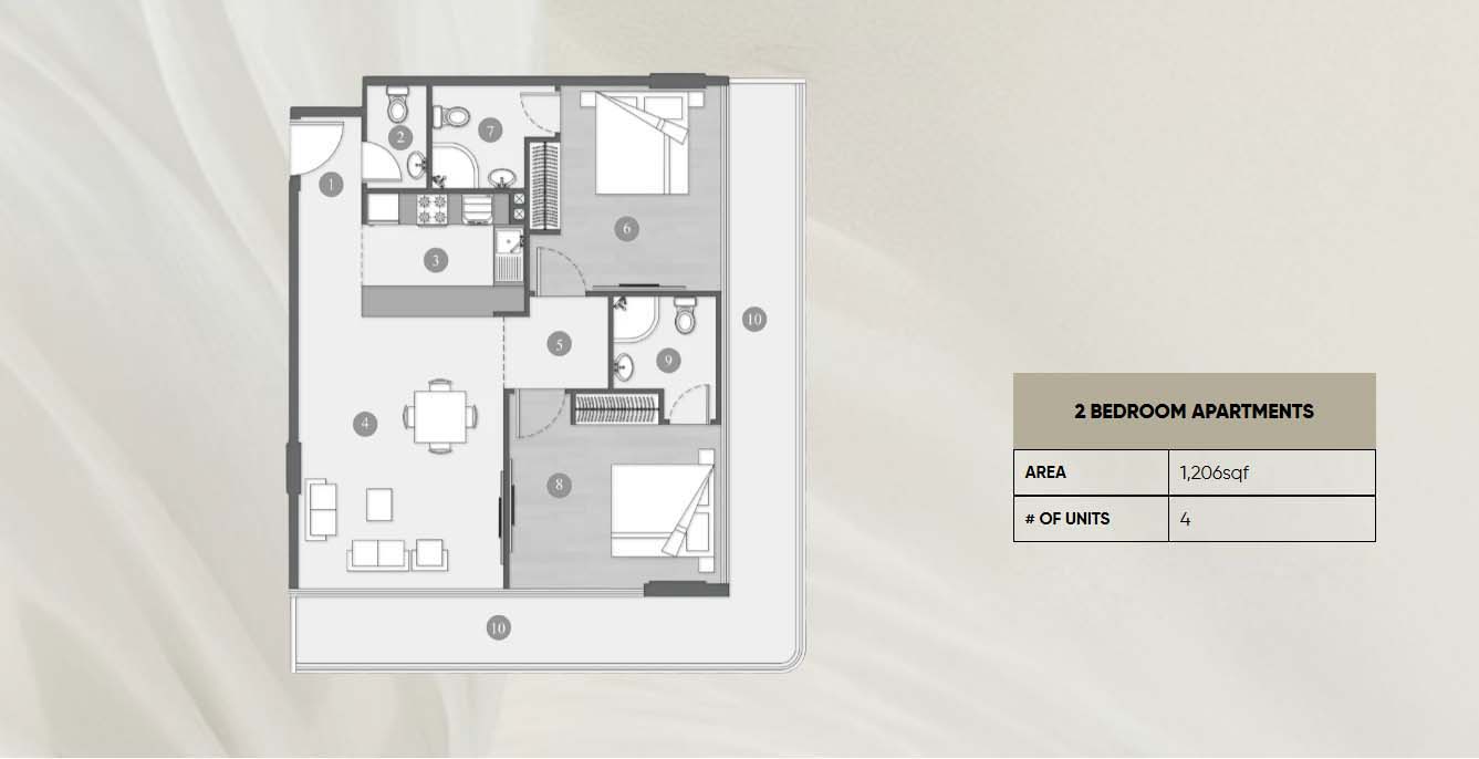 Elevia Residences floor plan 3