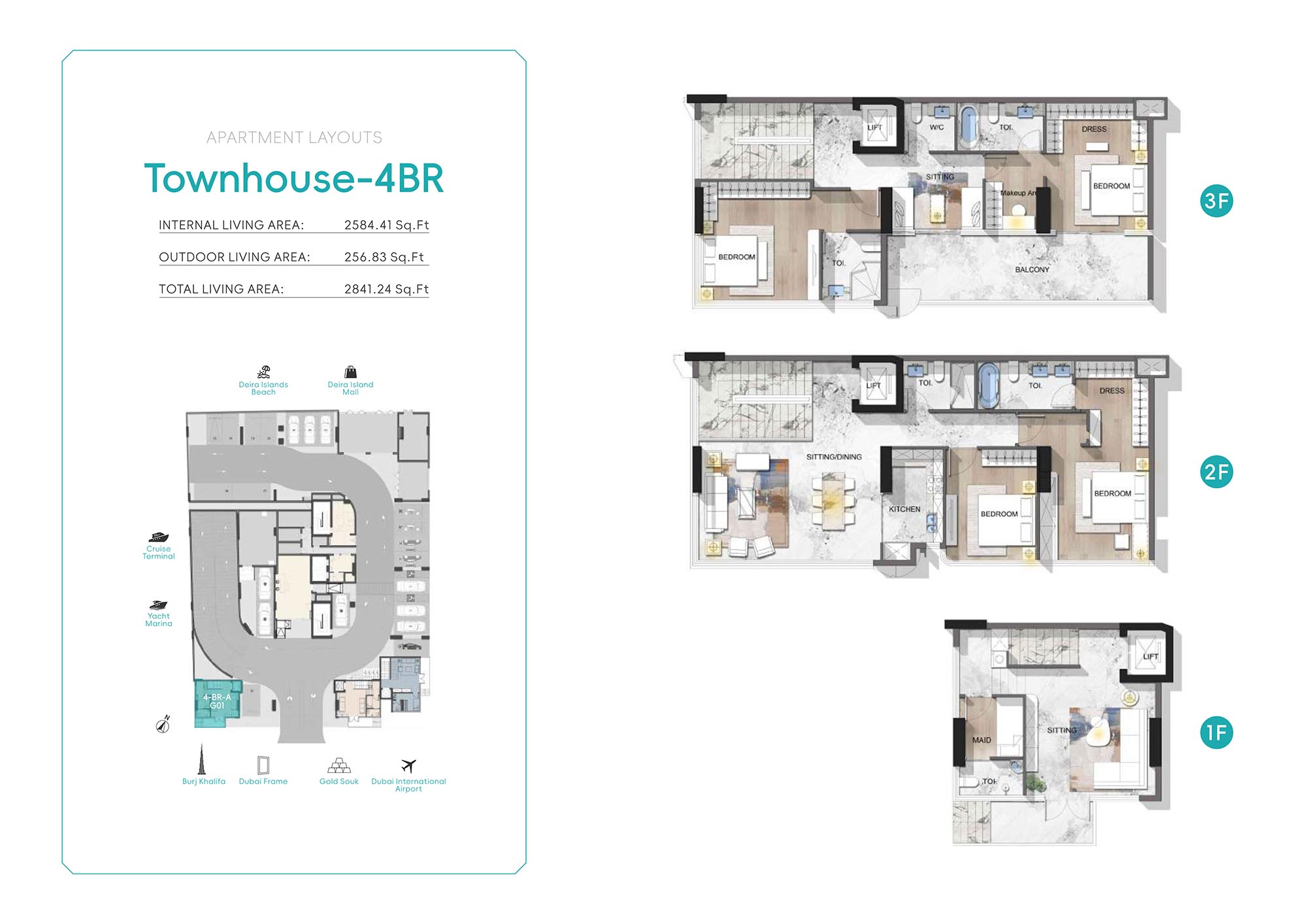 Nautis Residences at Dubai Island floor plan 6