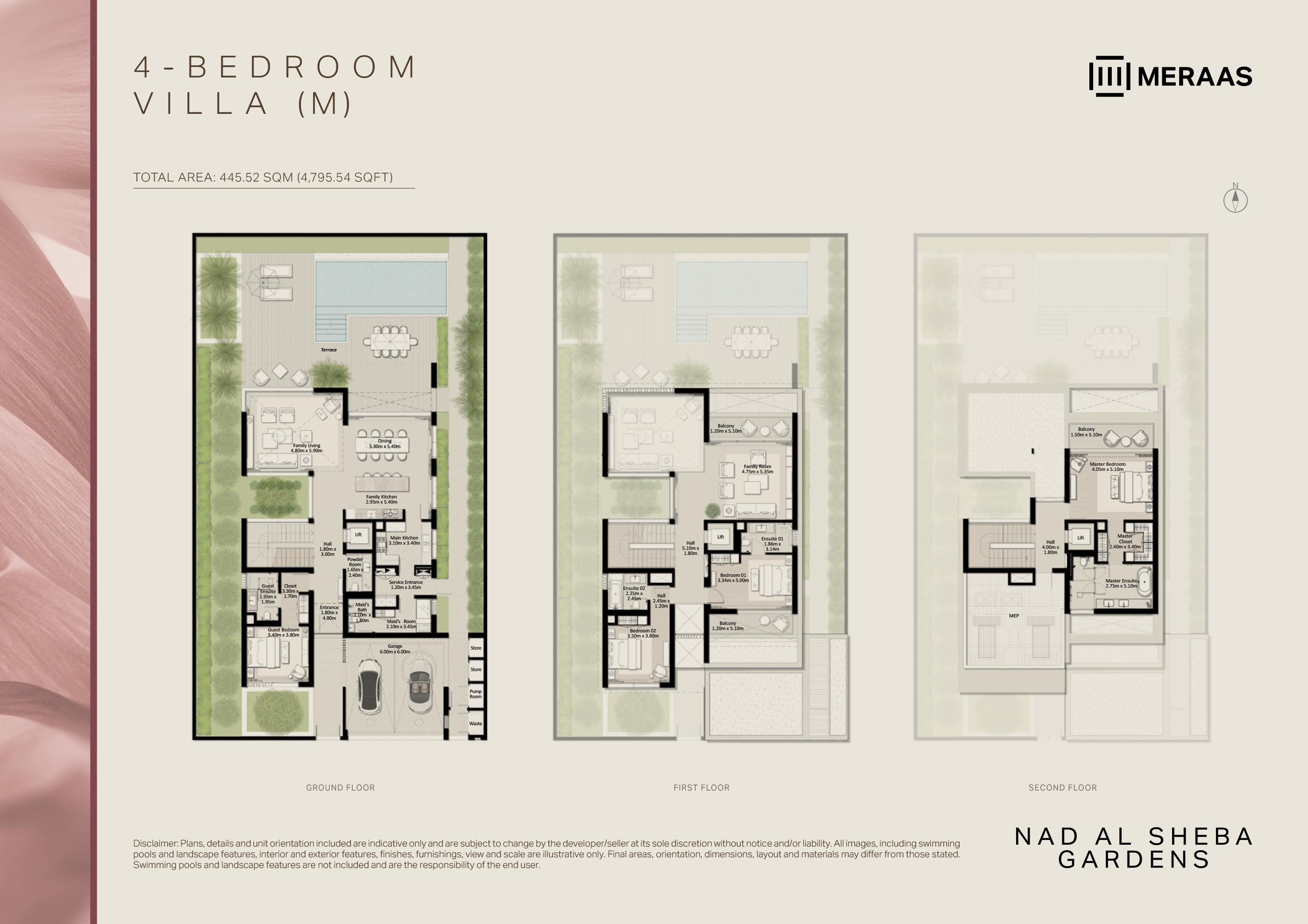 Nad Al Sheba Gardens Phase 9 floor plan 1