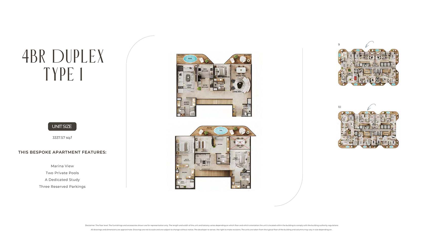 Arya Residences at Dubai Islands floor plan 6