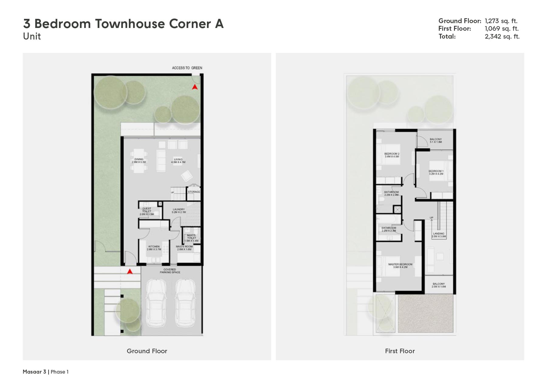 Dana at Masaar 3 Phase 1 floor plan 2