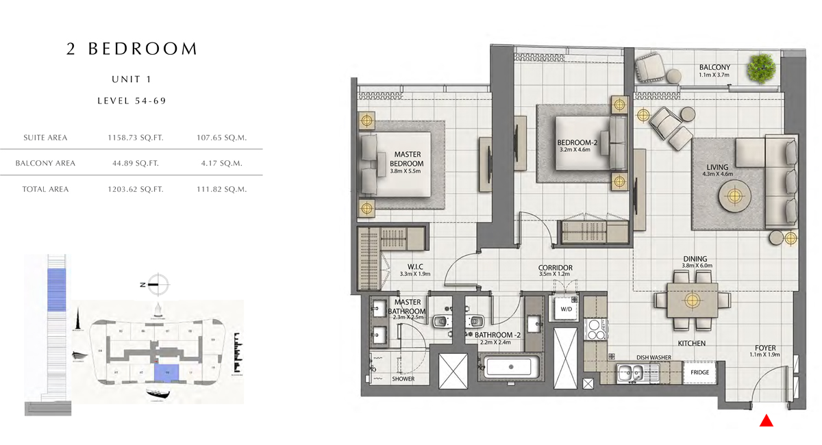 Grande at The Opera District floor plan 2