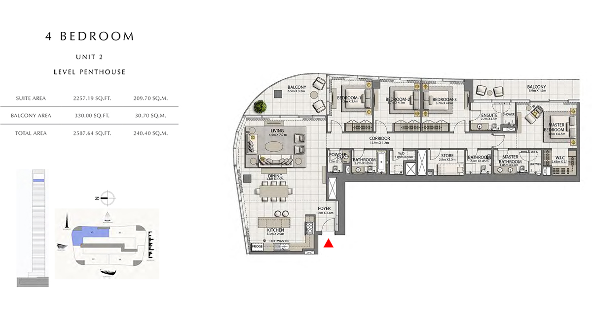 Grande at The Opera District floor plan 4