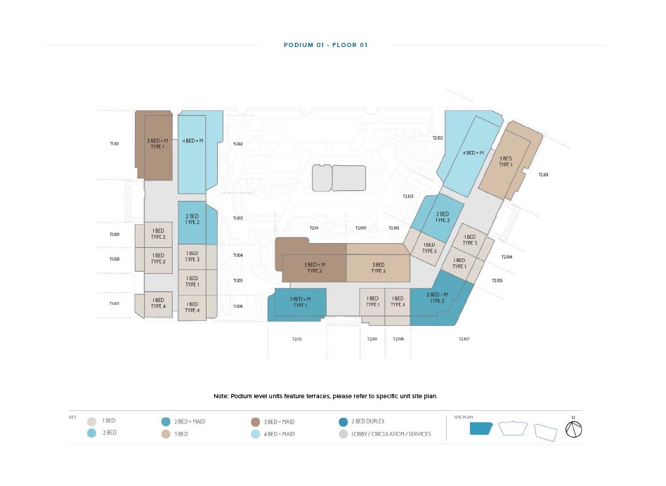 Aldar Fahid Beach Terraces floor plan 2