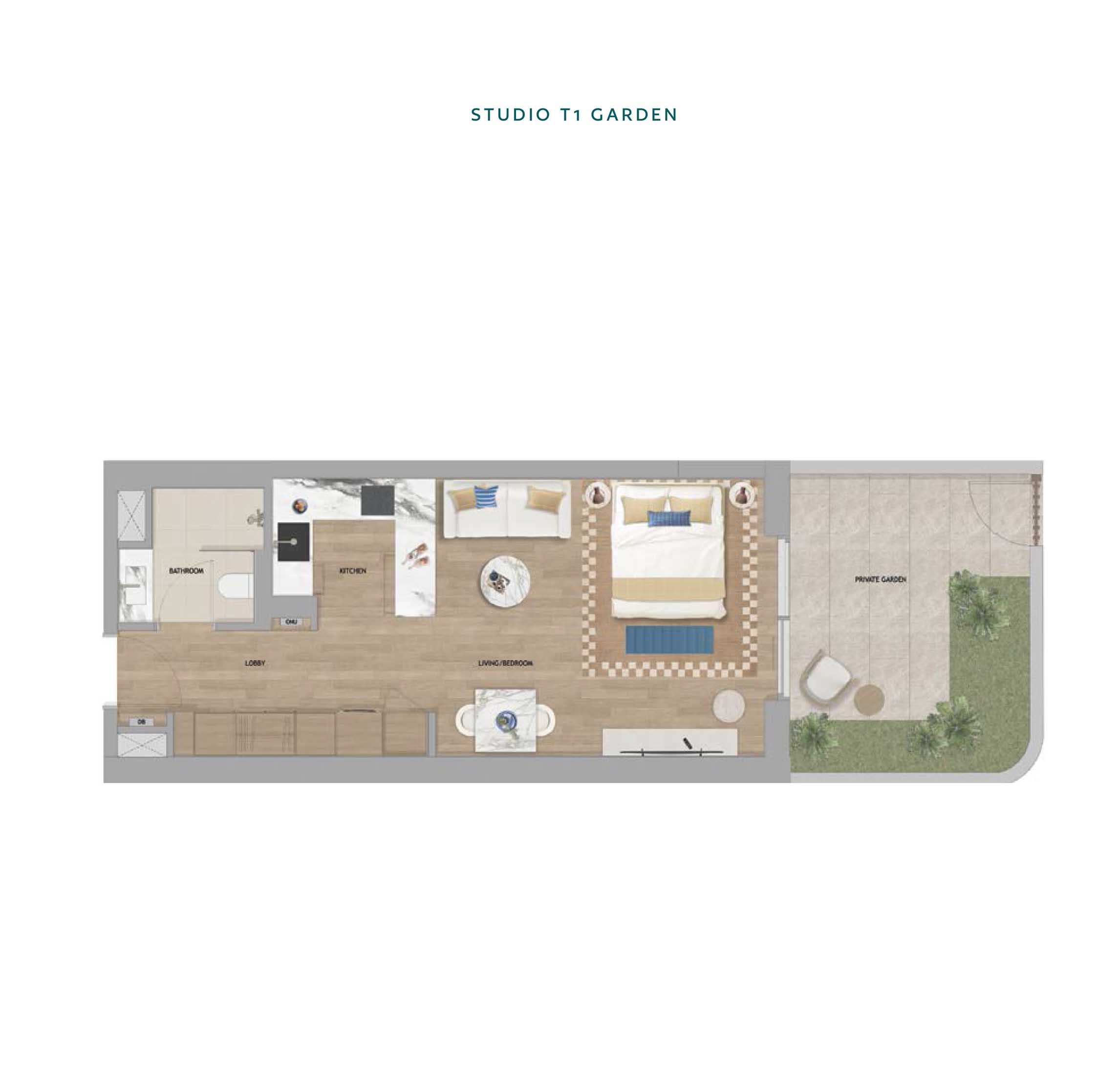 Aldar Fahid Beach House floor plan 1