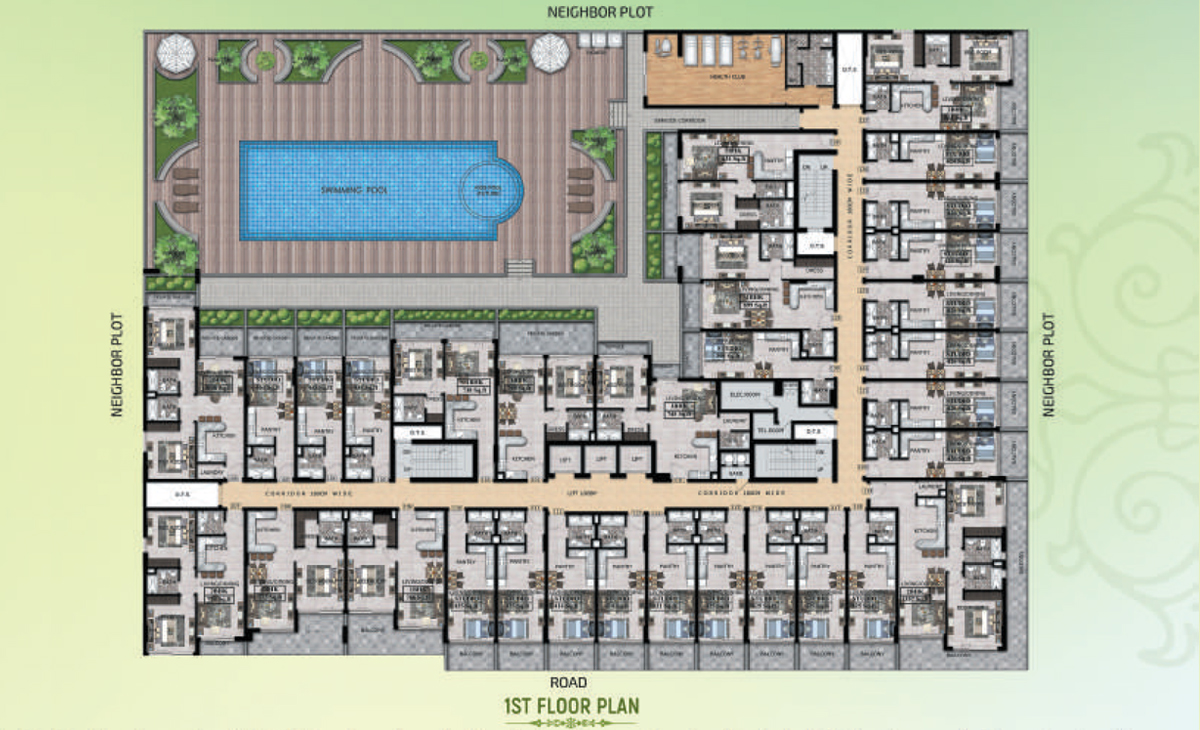 Samana Greens floor plan 3