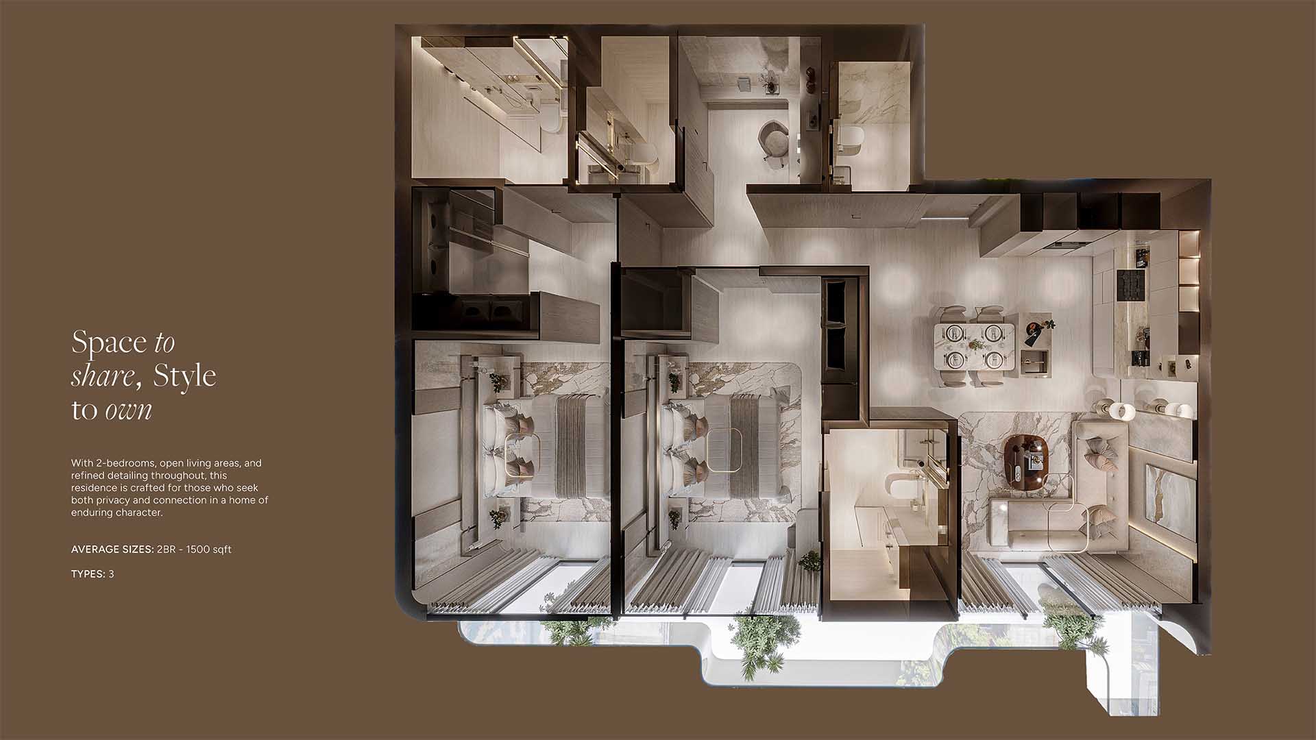 Nuvana at Dubai Islands floor plan 2