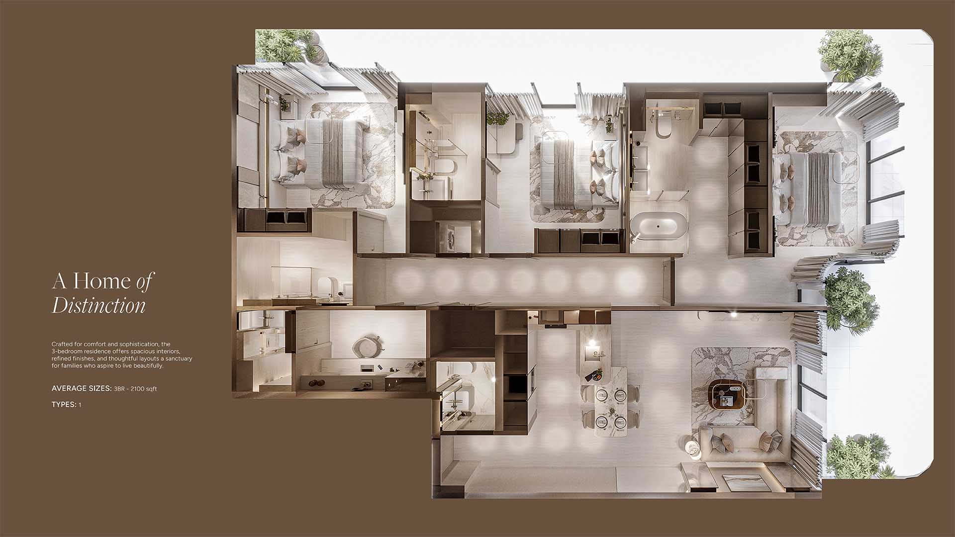 Nuvana at Dubai Islands floor plan 3