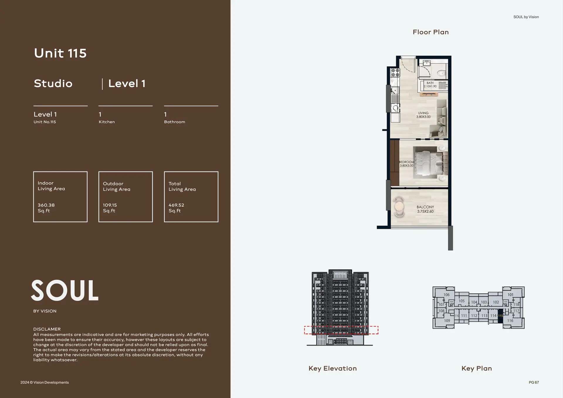 Soul by Vision floor plan 1