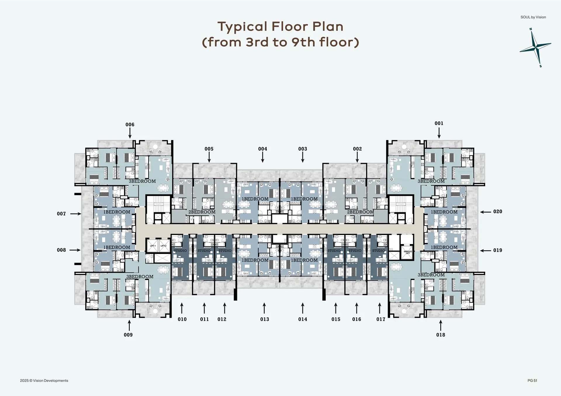 Soul by Vision floor plan 3