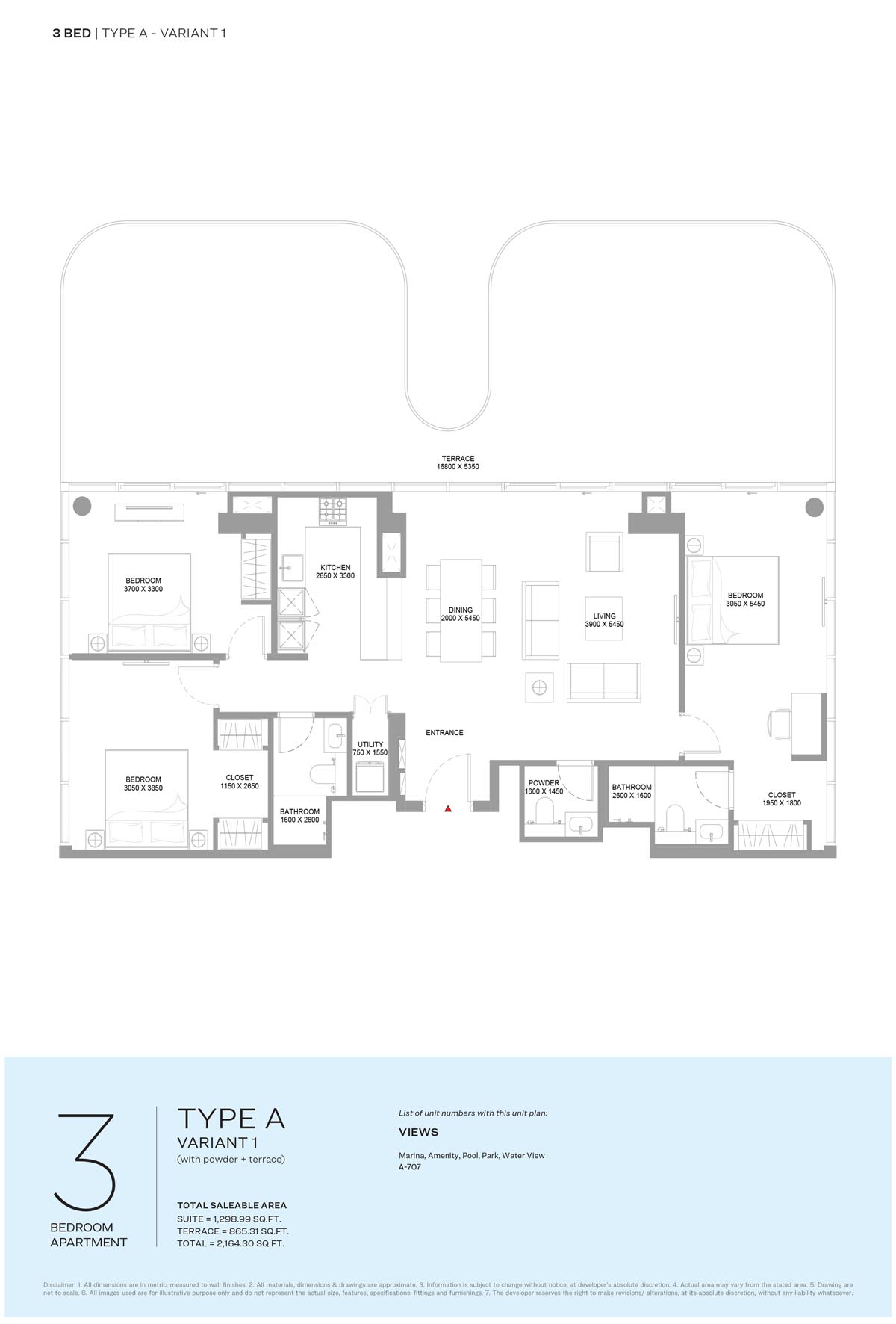 Pearlside Marina Residences floor plan 4