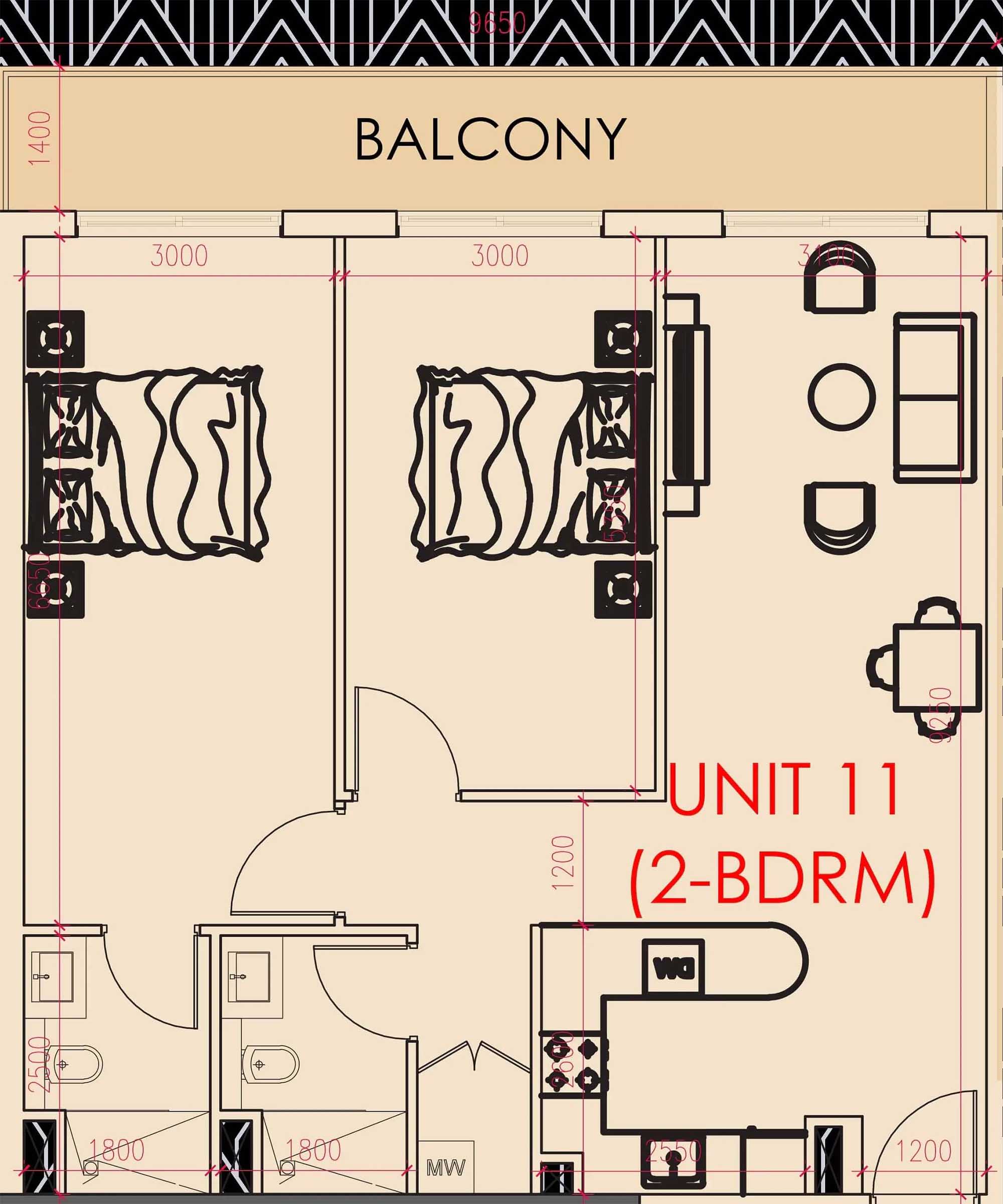 Greenfield Living at Dubai South floor plan 2