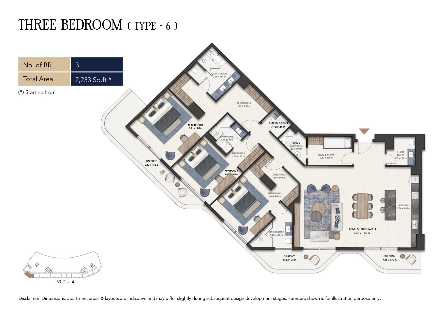 Seamont Autograph Collection Residences Phase 2 floor plan 5