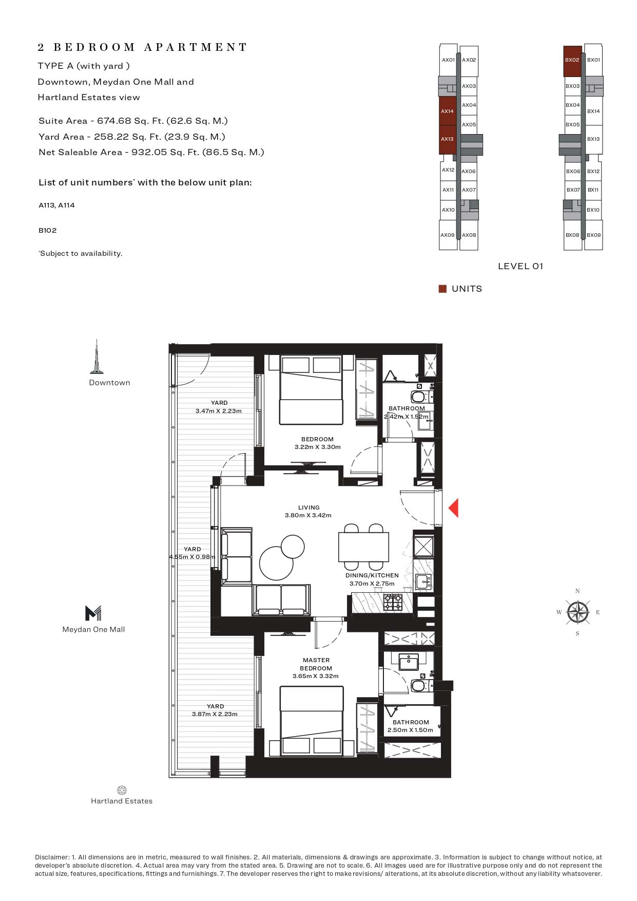 Sobha Creek Vistas floor plan 3