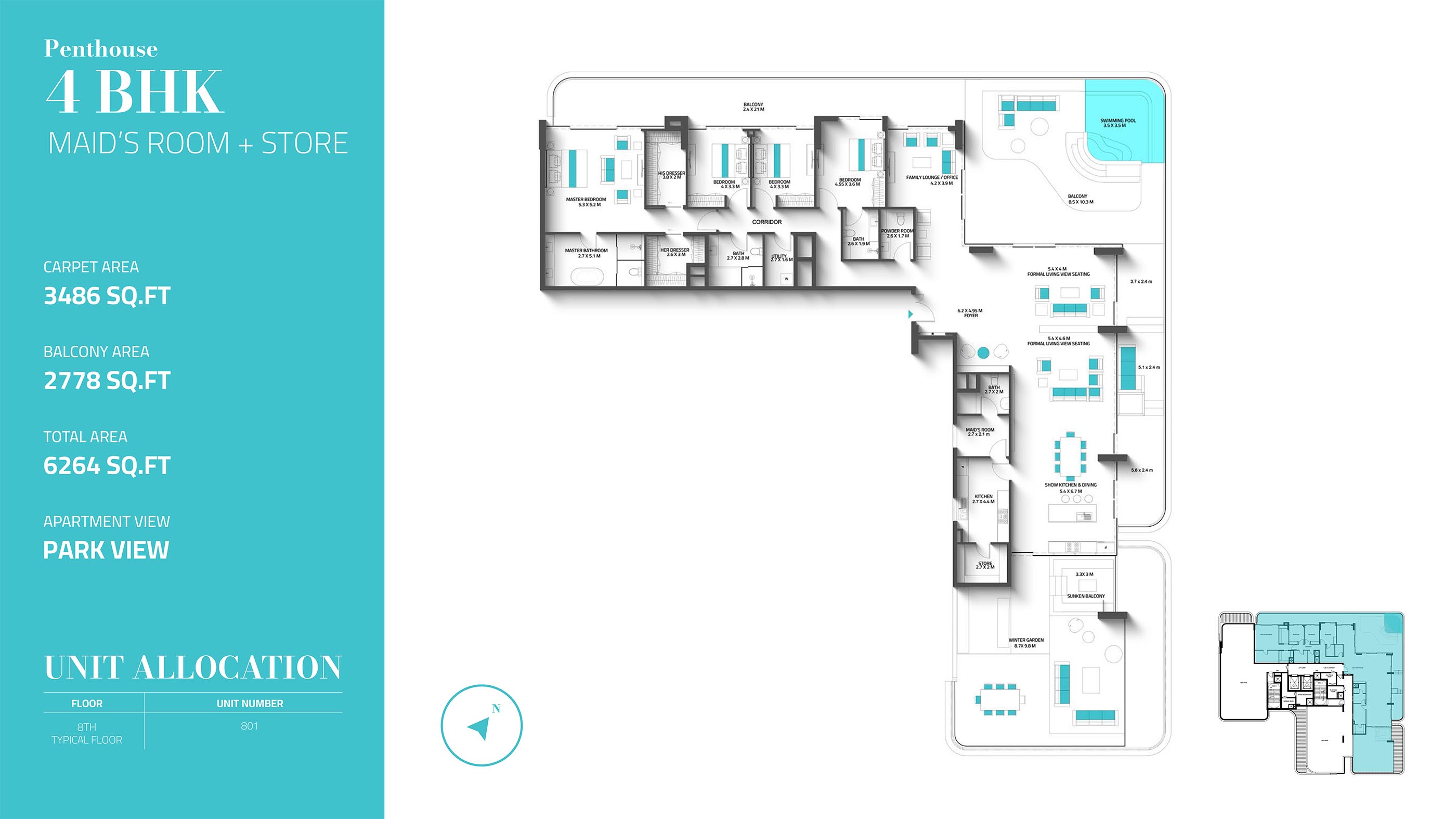 Reef 997 Residences at Dubai Islands floor plan 6