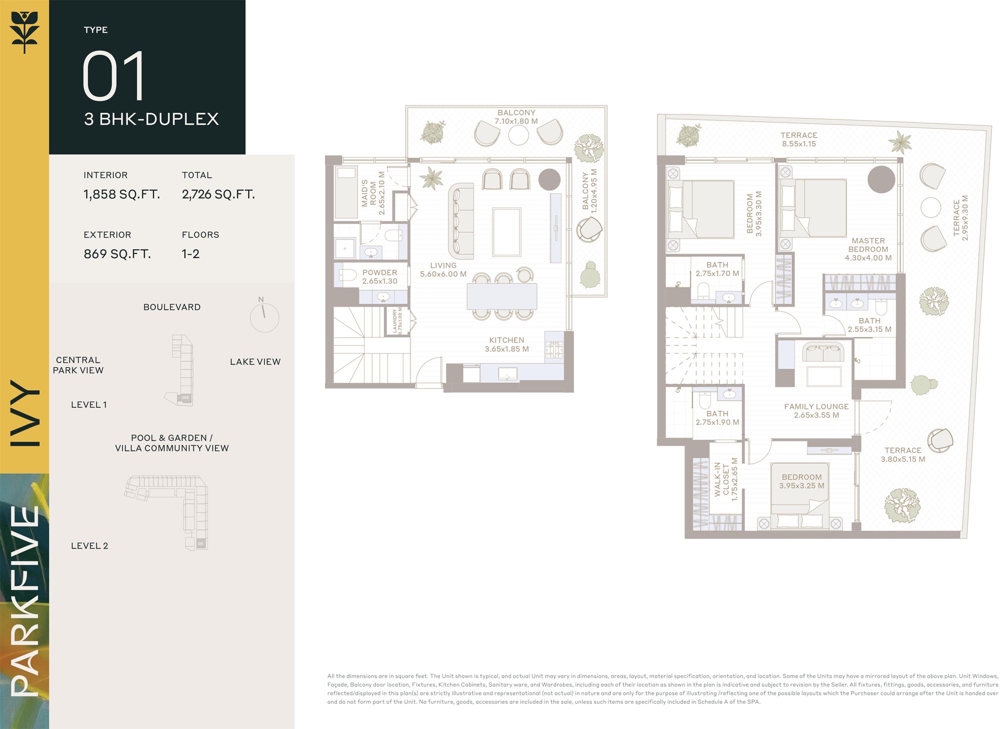 Ivy at Park Five floor plan 5