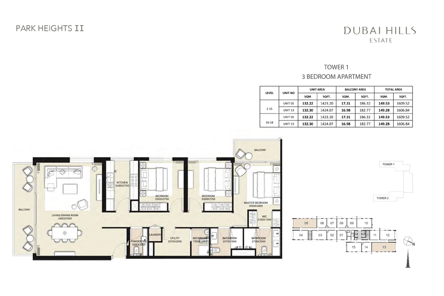 Park Heights 2 floor plan 3