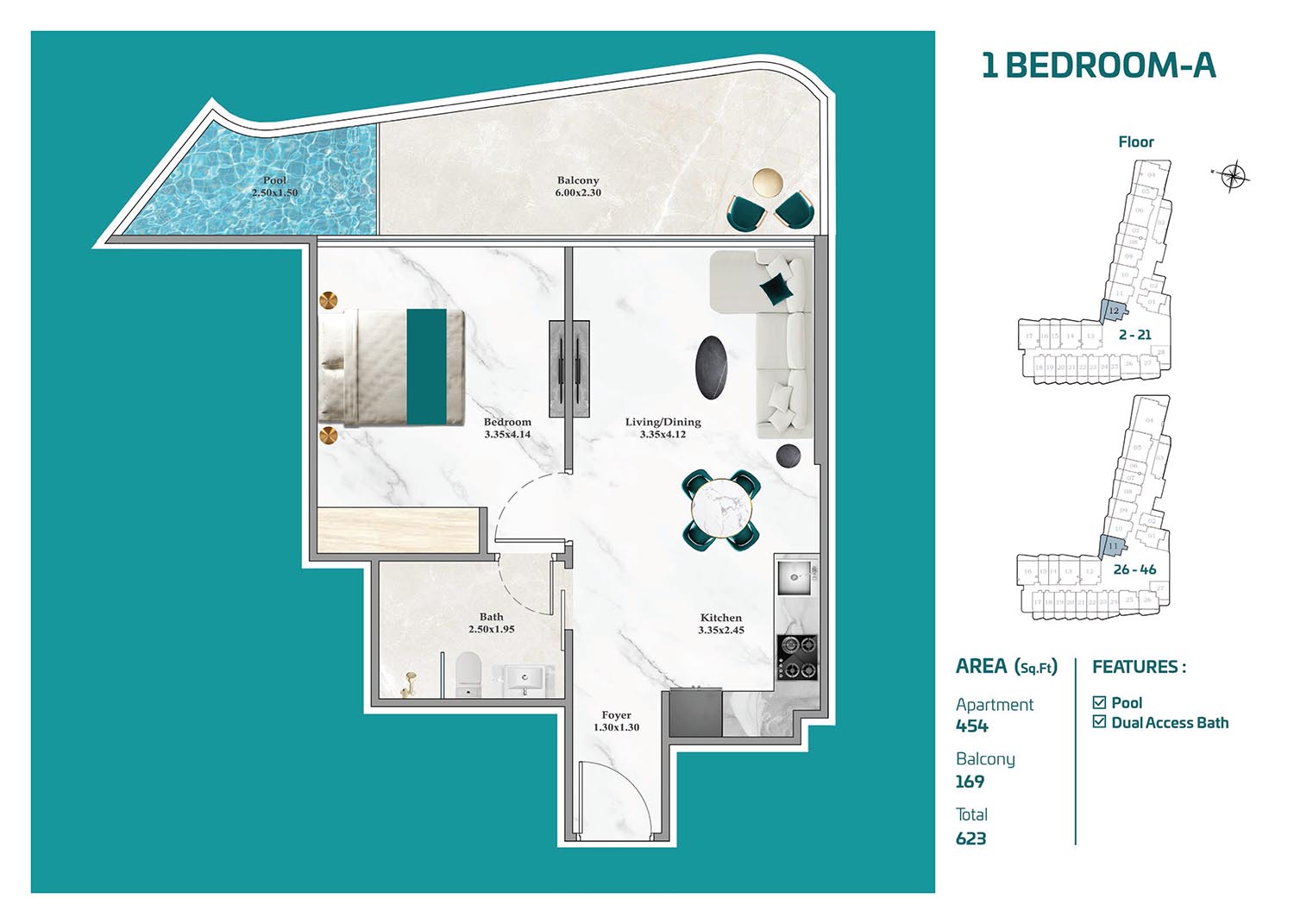 Breez by Danube floor plan 2