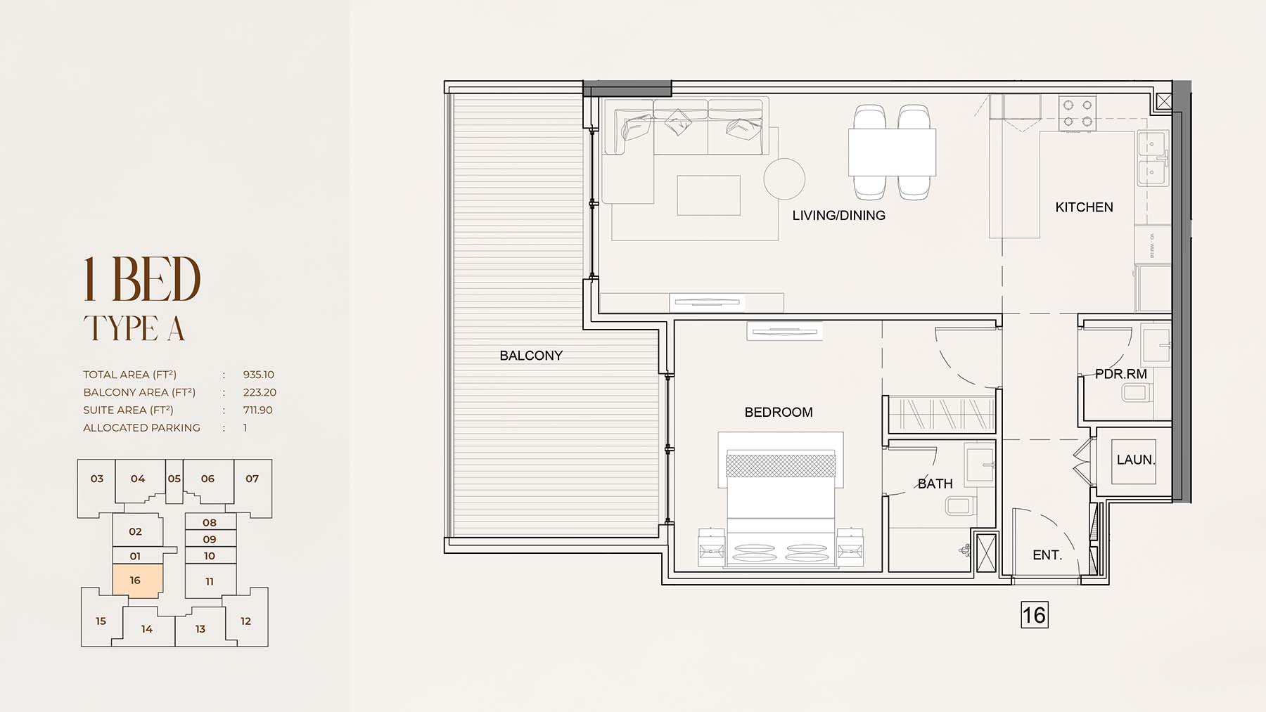 Myra Residences at Dubai South floor plan 2