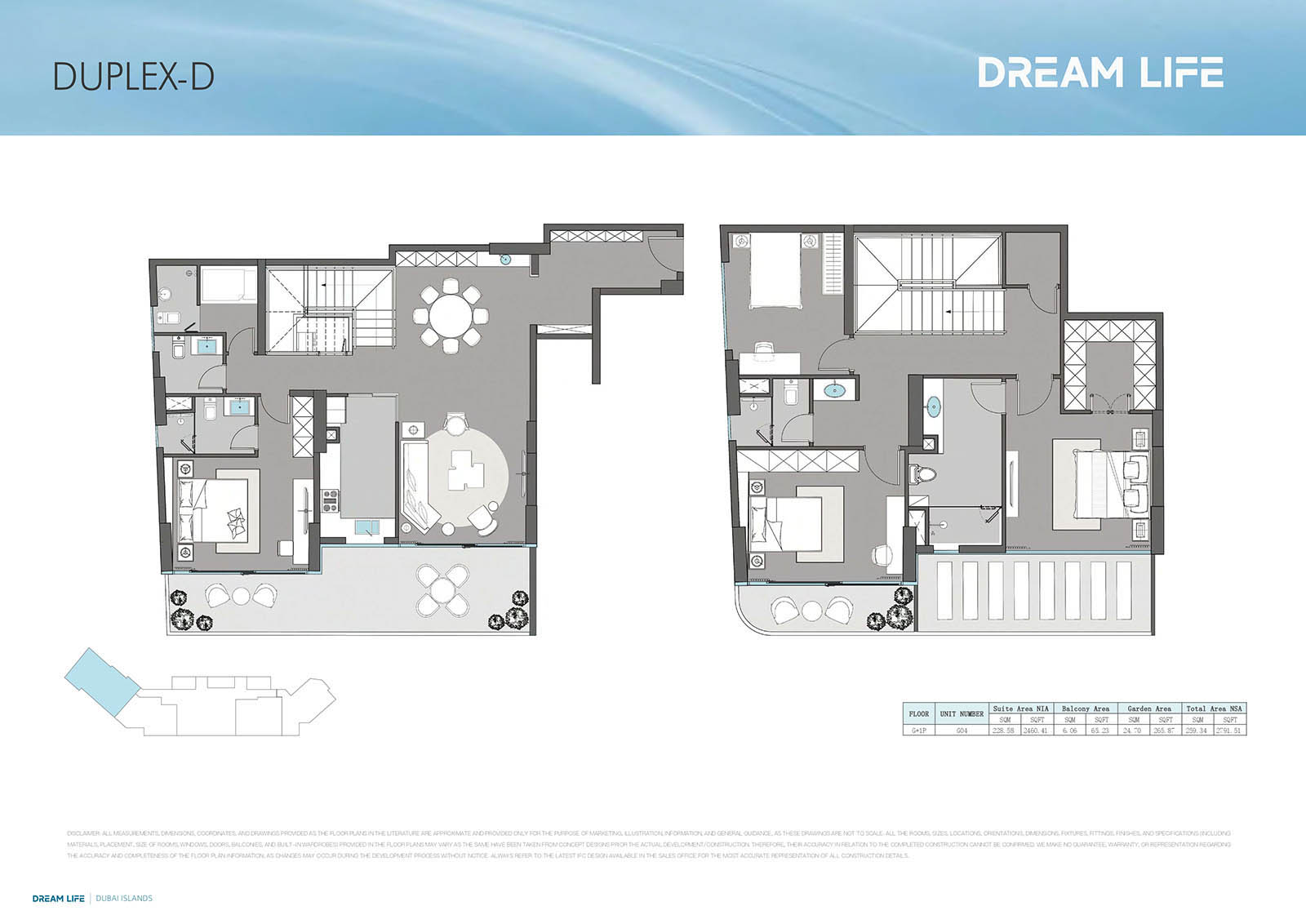 Dreamlife Residences at Dubai Islands floor plan 4