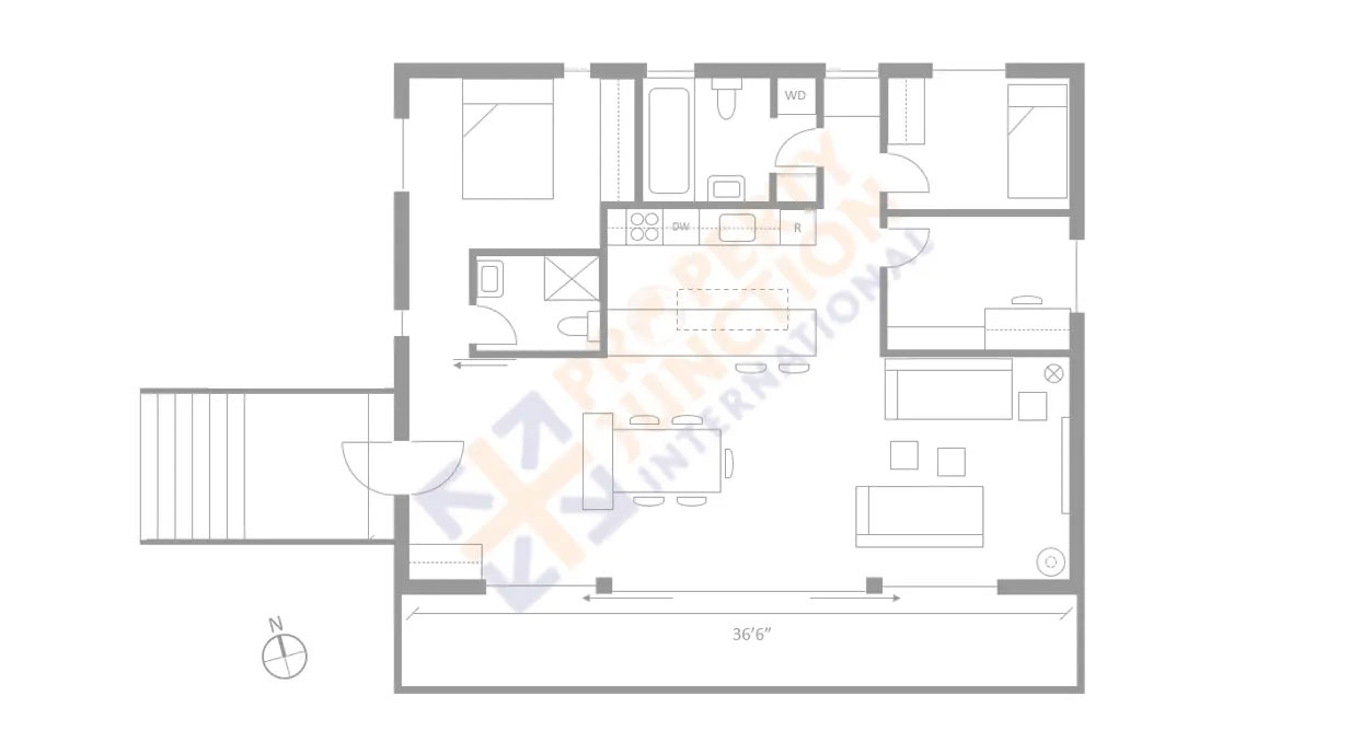 Vento Tower at Business Bay floor plan 3