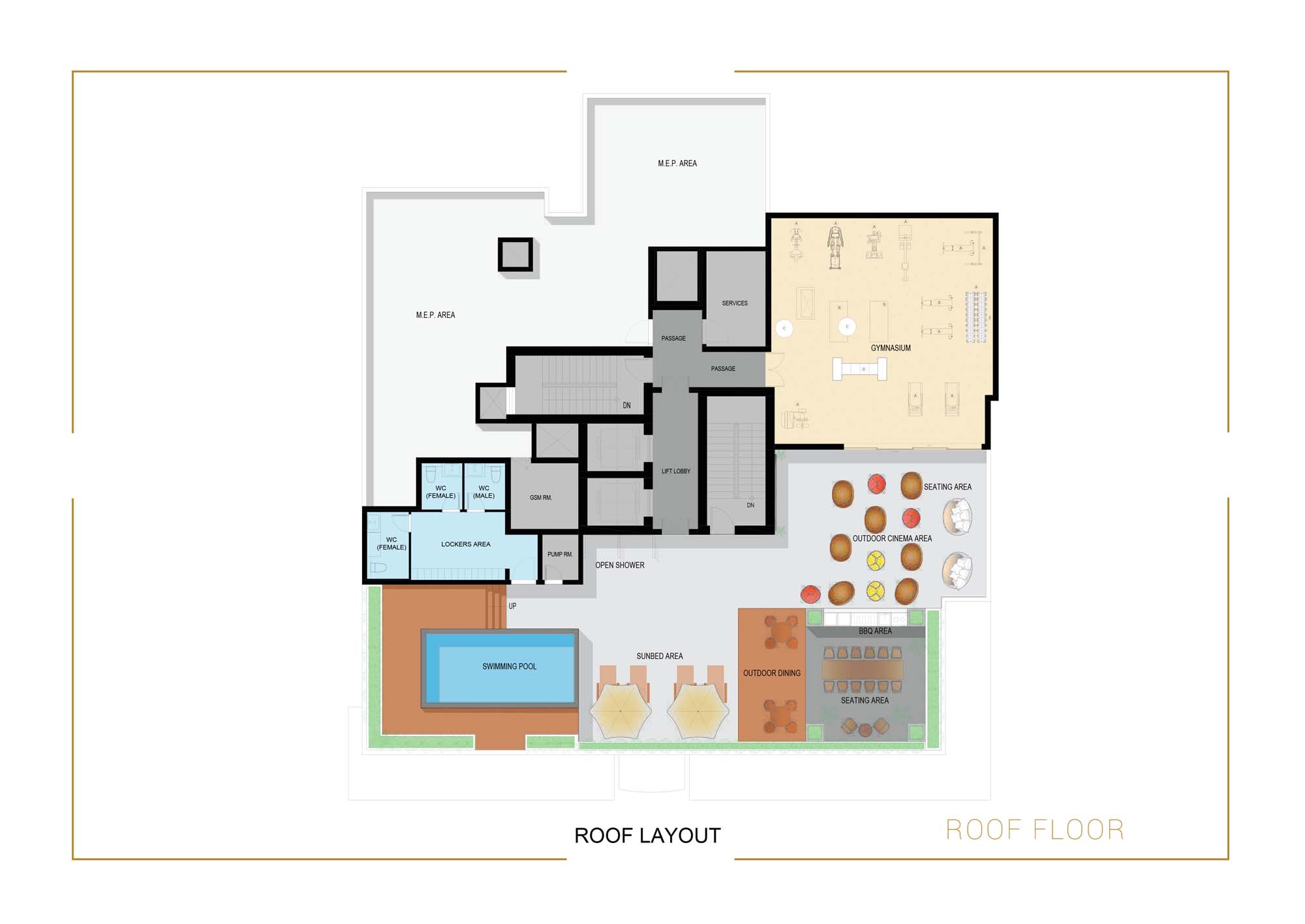Empire Residence at JVC floor plan 3